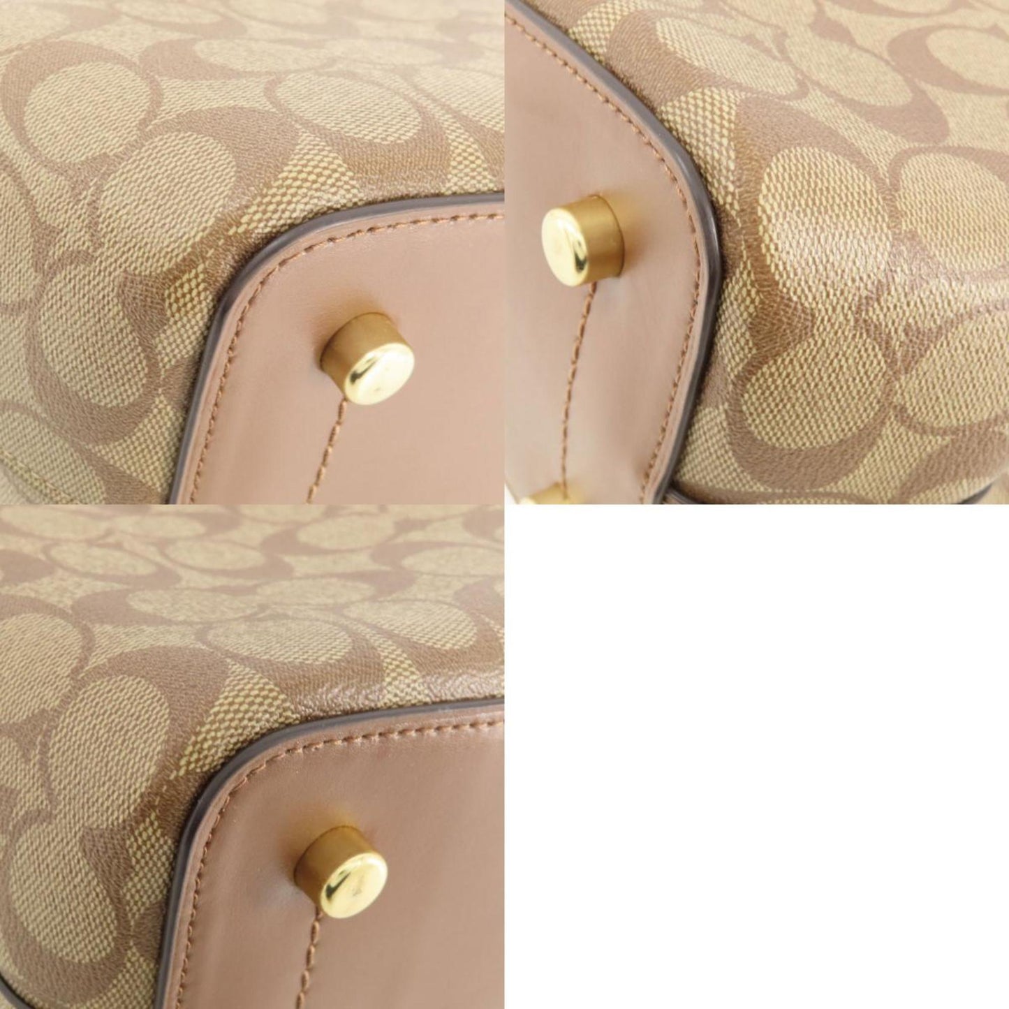 Coach F48735 Signature Tote Bag Pvc