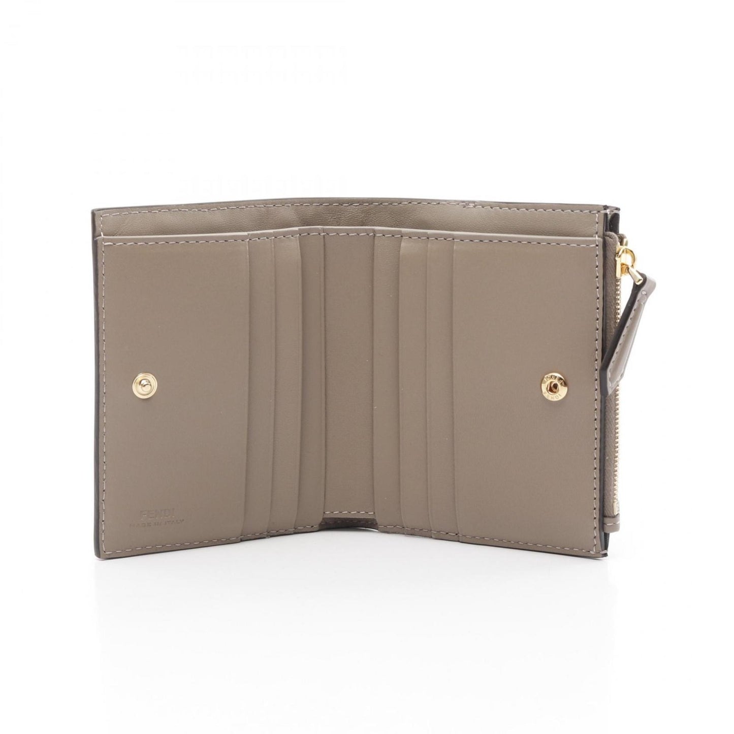 Fendi Baguette Ff Pattern Bi-Fold Wallet