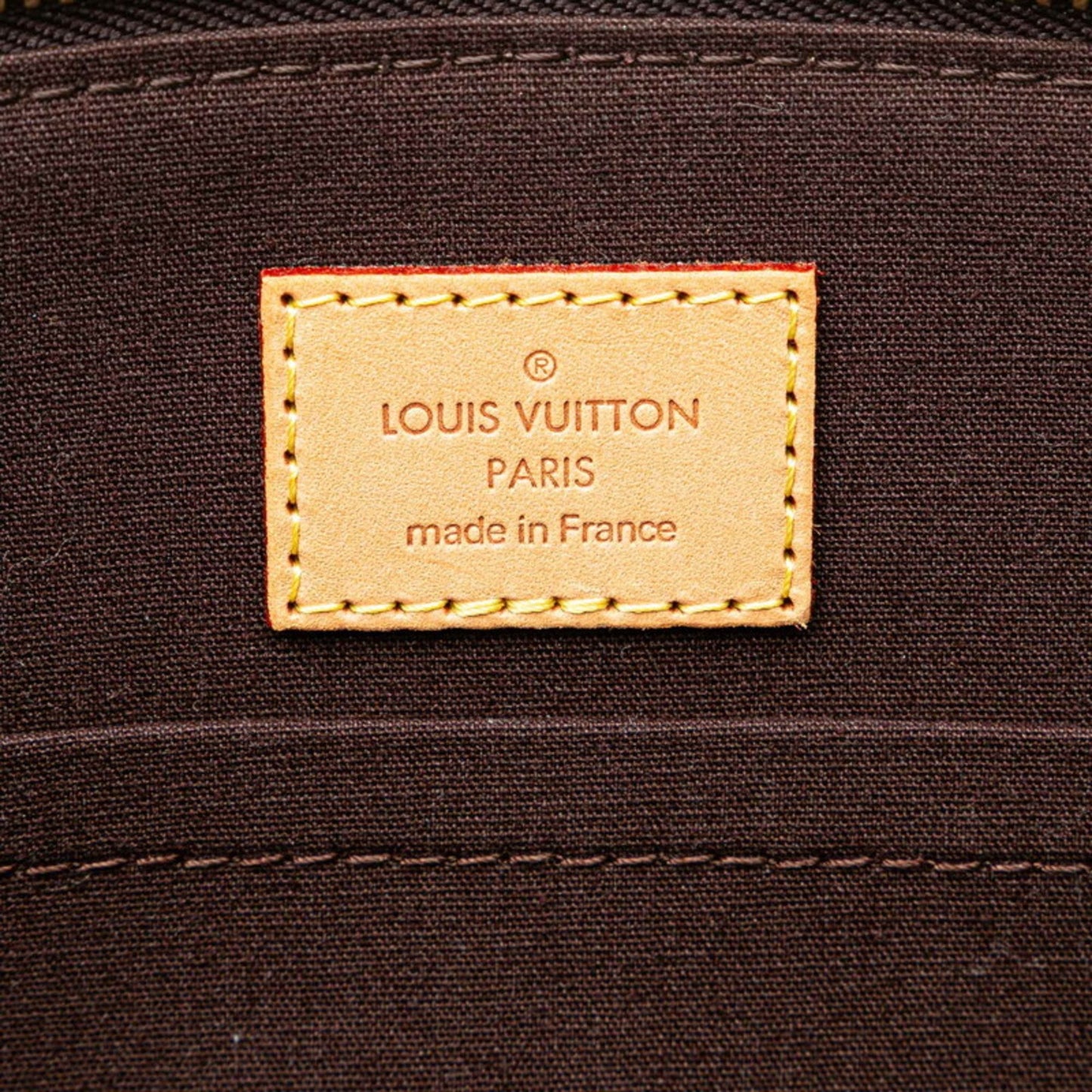 Louis Vuitton Monogram Vernis Sherwood Pm Handbag M91493 Amaranth Purple Patent Leather
