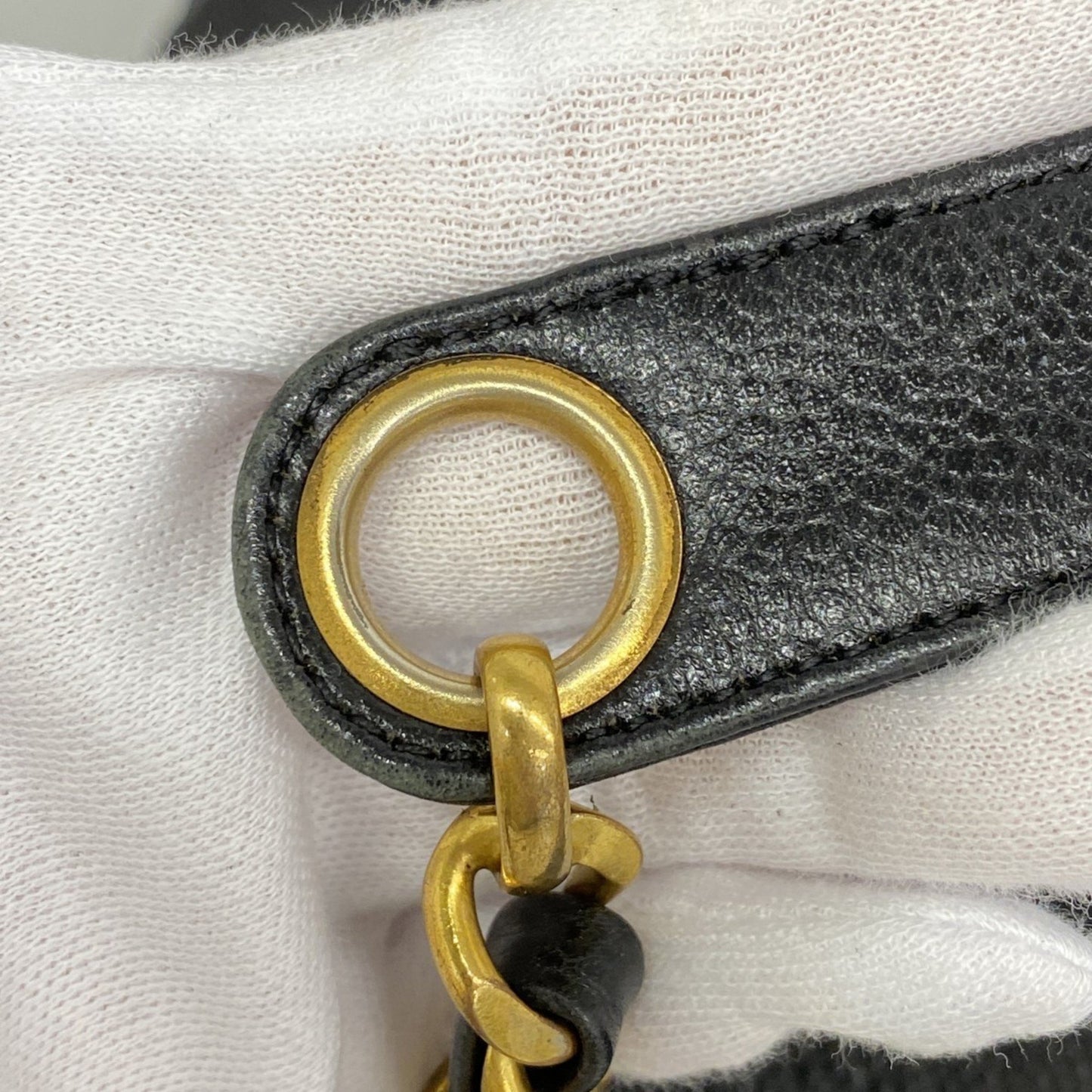 Chanel Shoulder Bag Caviar Skin Black