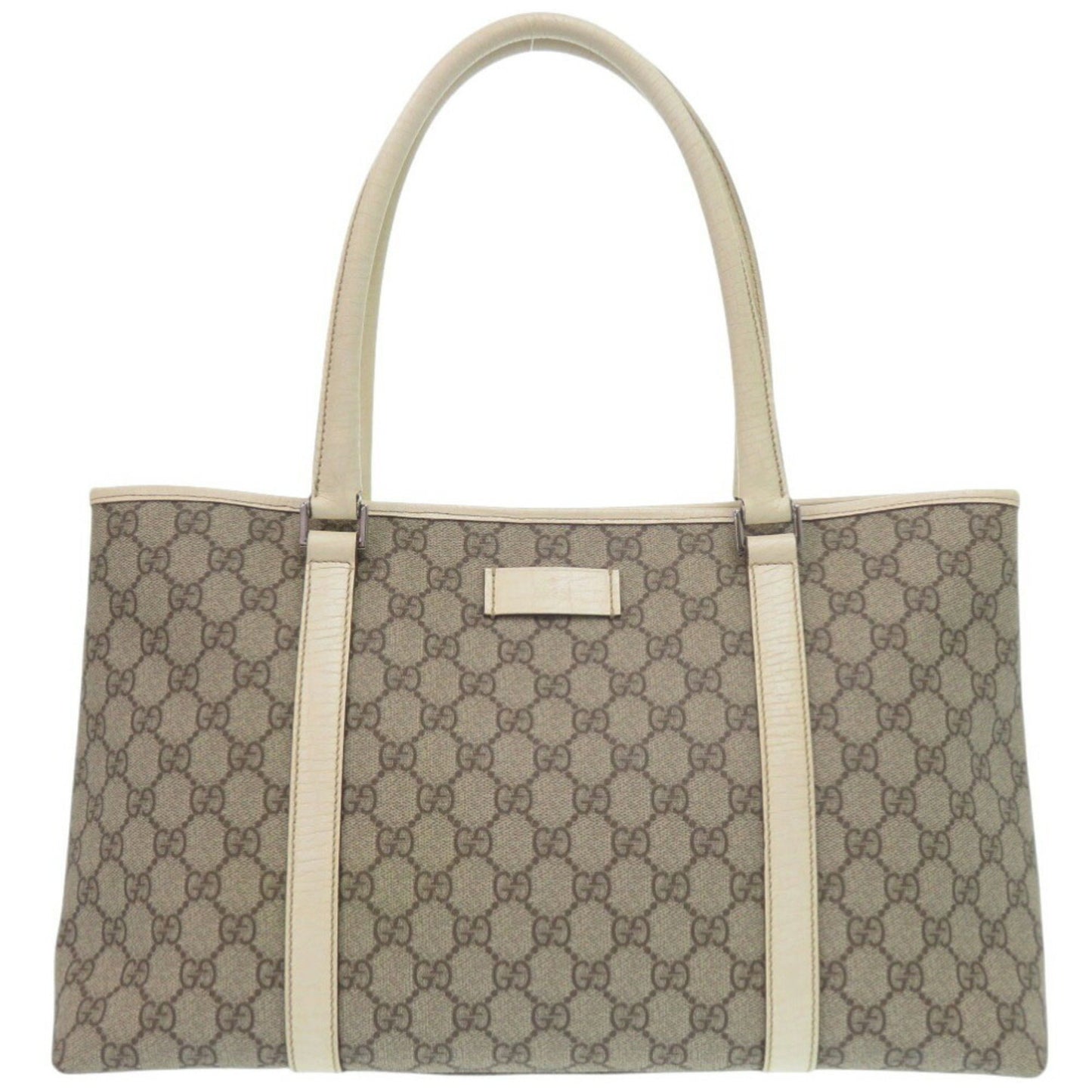 Gucci 114595 Pvc Beige Tote Bag 0451Gucci