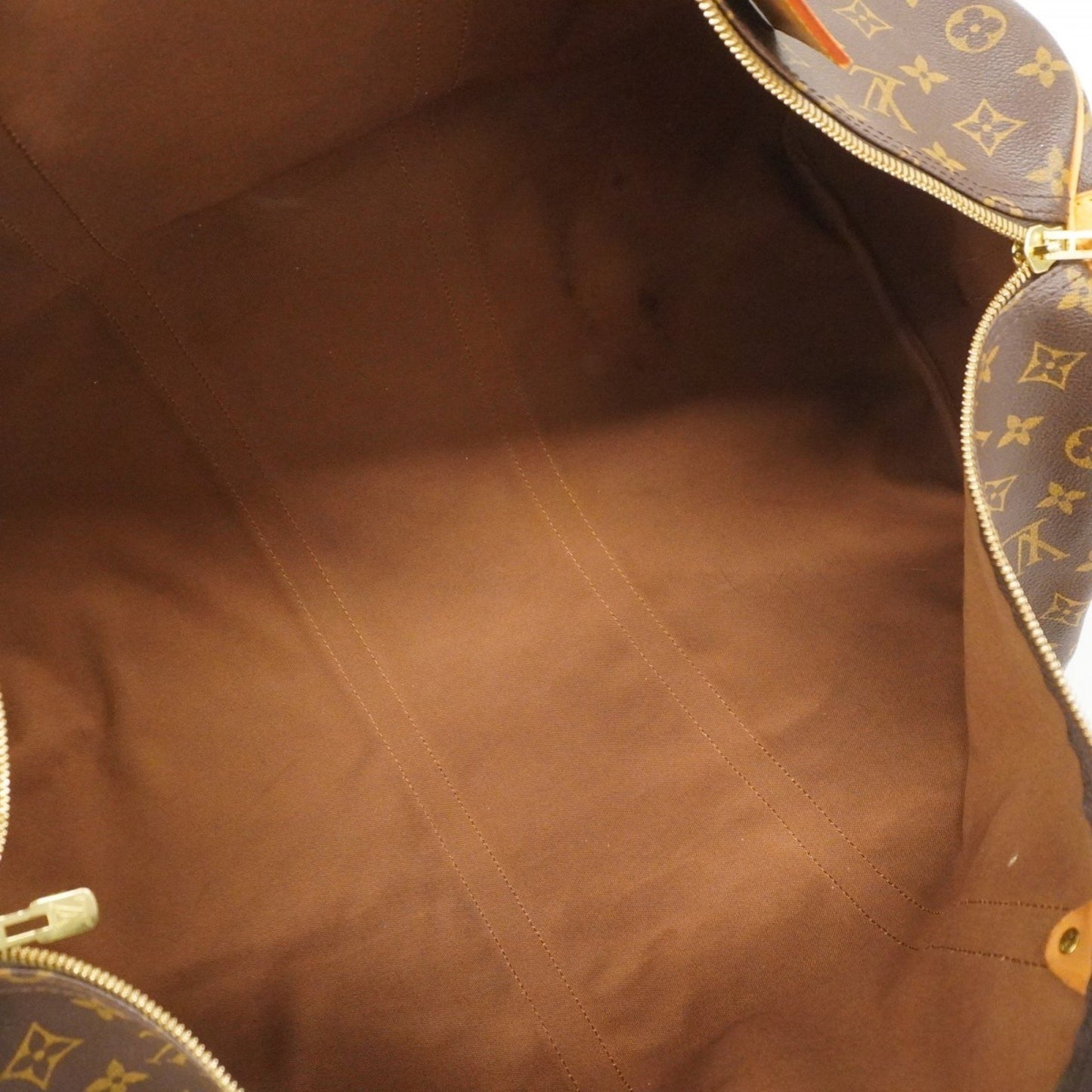 Louis Vuitton Monogram Keepall Bandouliere 60 Boston Bag M41412 Brown