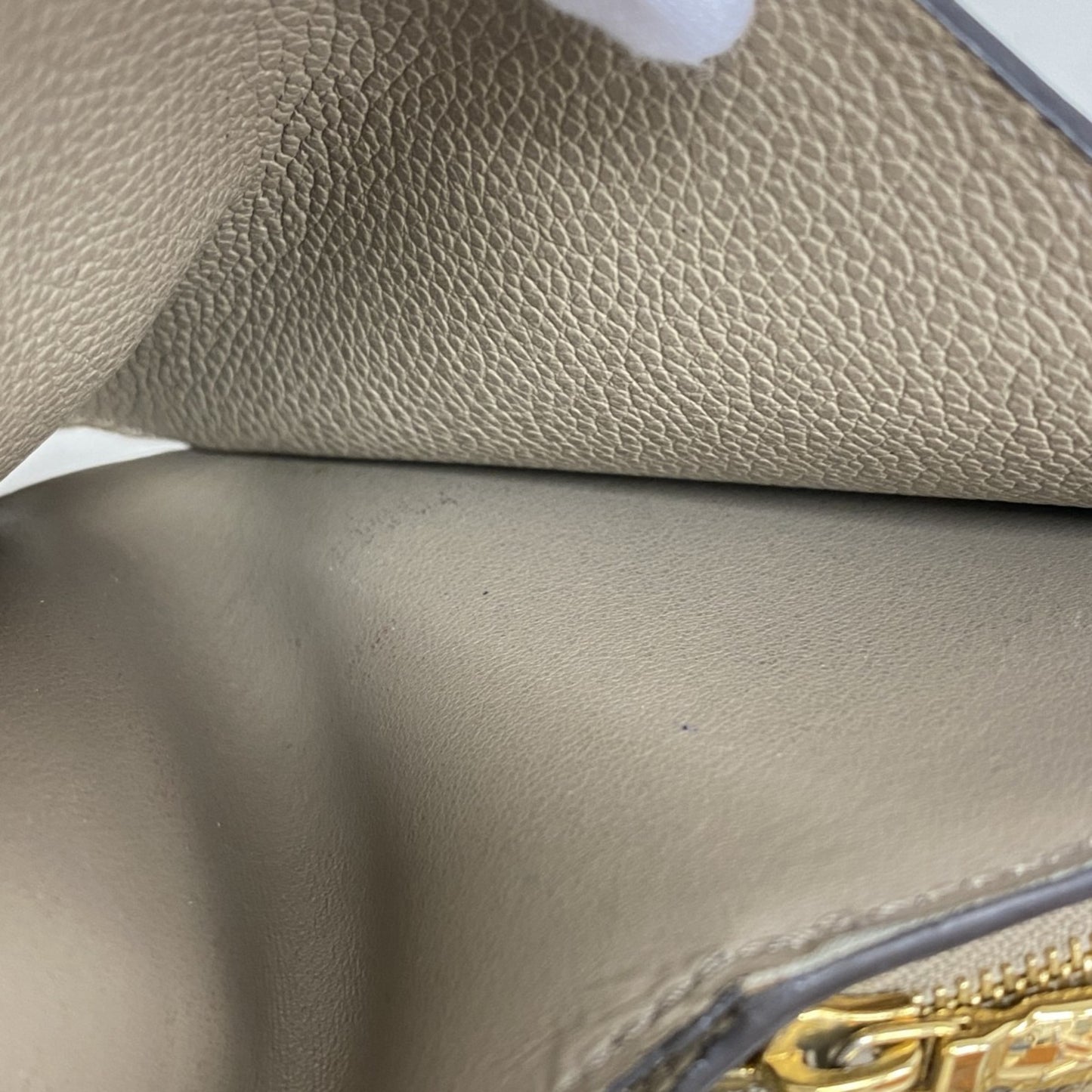 Louis Vuitton Monogram Empreinte Portefeuille M80152 Tourterelle