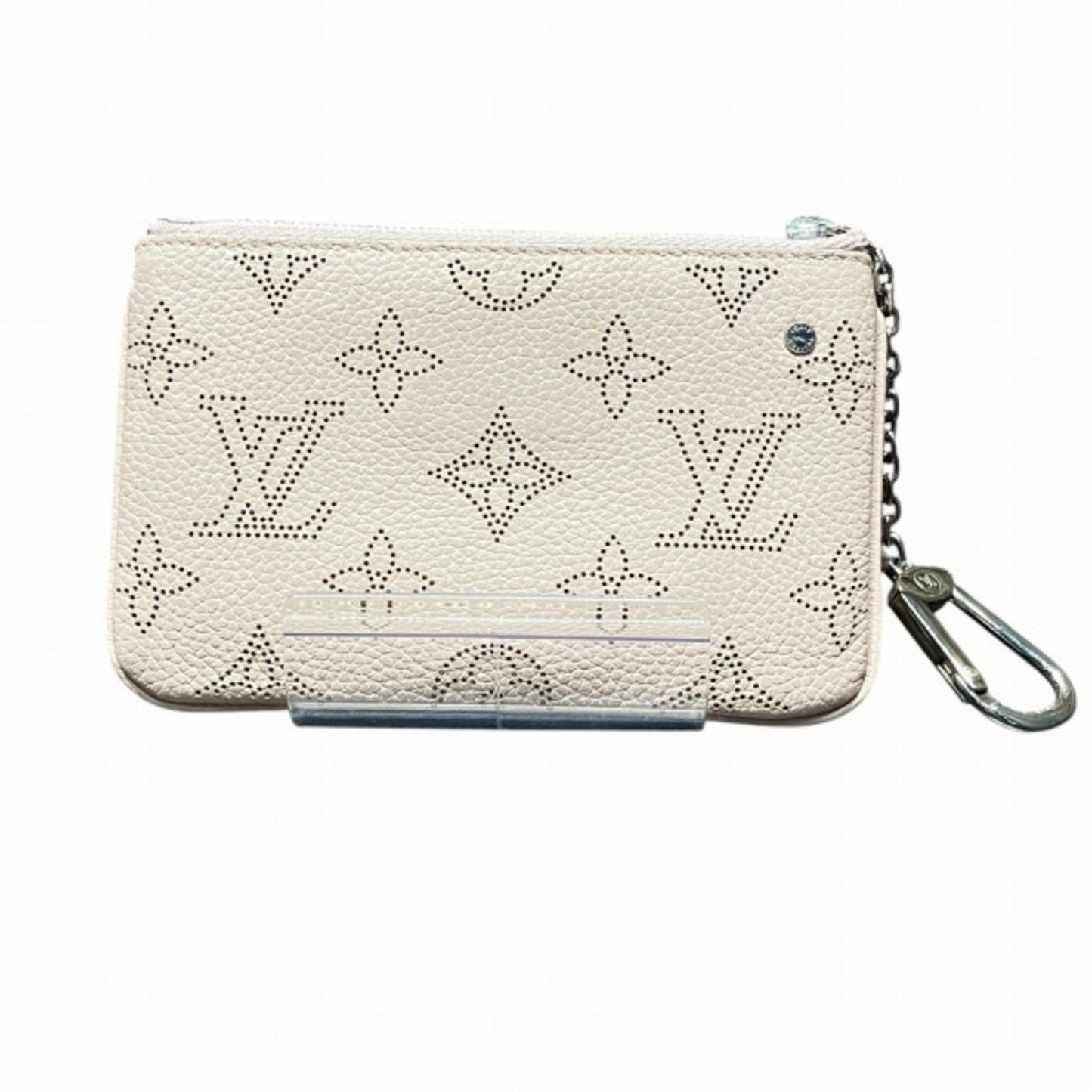 Louis Vuitton Monogram Mahina Pochette Cle Wallet/Coin Case Magnolia M69508 Accessories