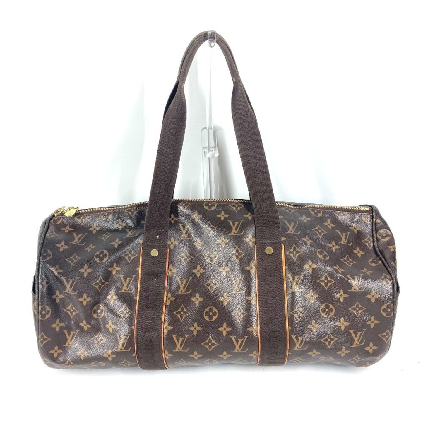 Louis Vuitton M97036 Monogram Sporty Bobur Sports Bag Shoulder Handbag Boston Canvas