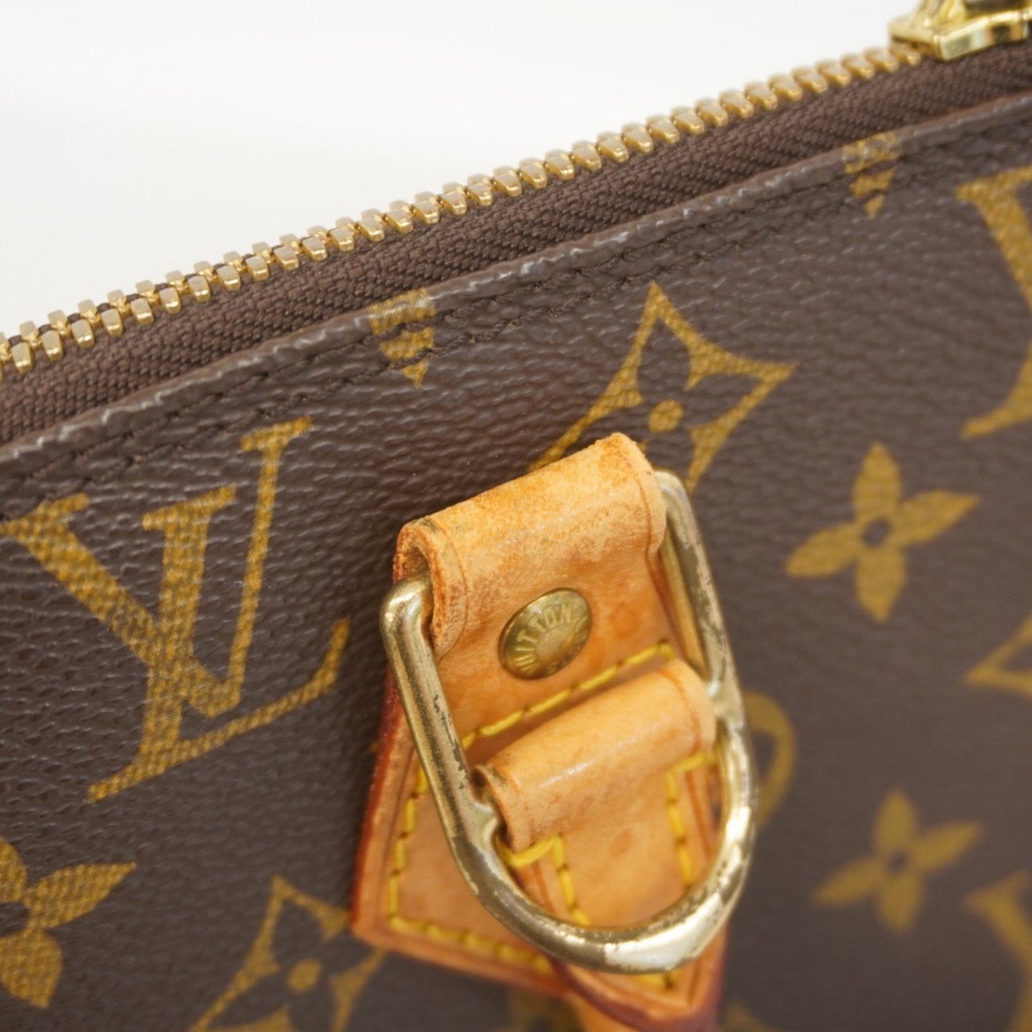 Louis Vuitton Monogram Alma Handbag M51130 Brown