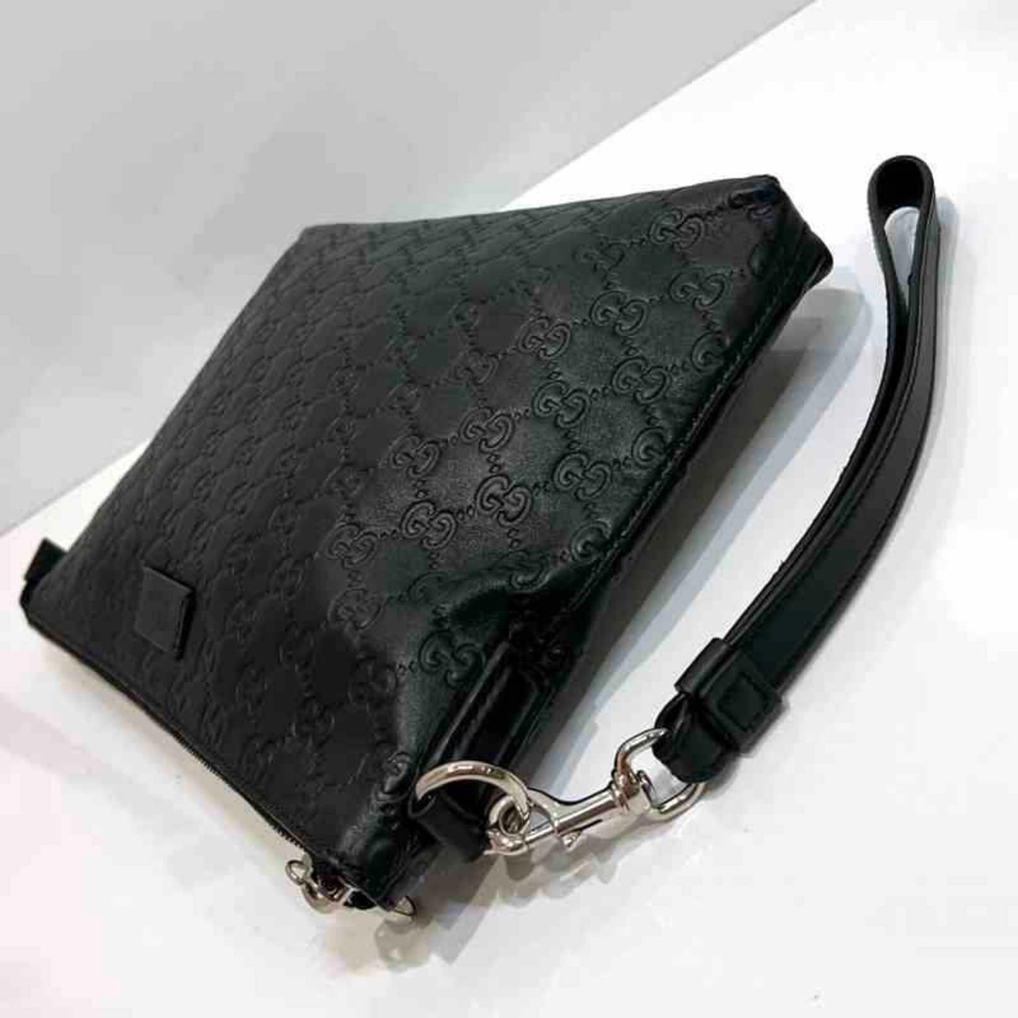Gucci 473881 Leather Clutch Bag Shima Ja-23398