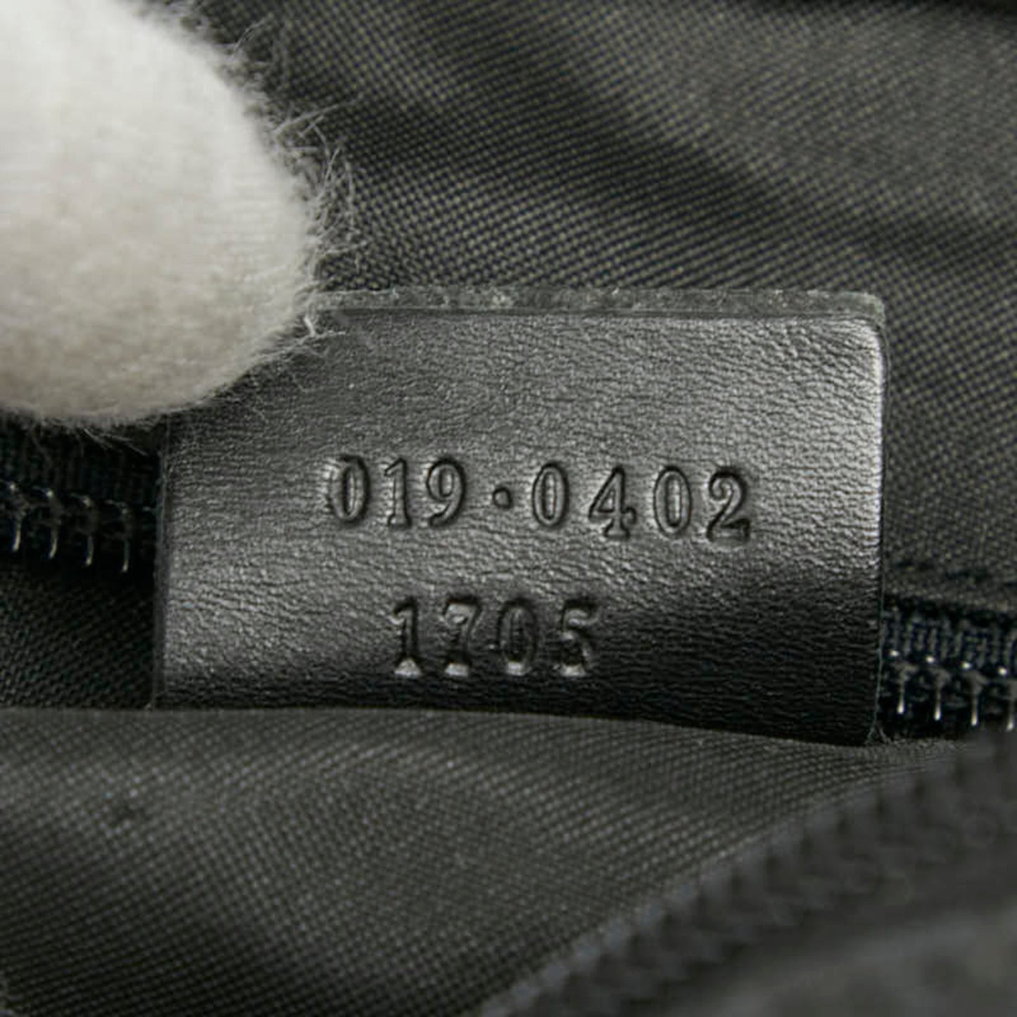 Gucci Gg Canvas Handbag 019 0402 Black Leather