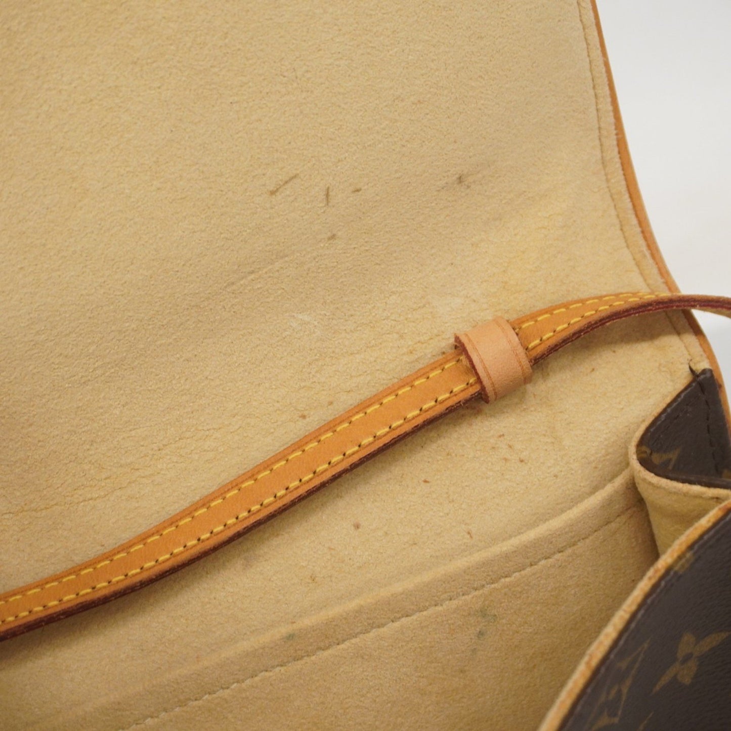 Louis Vuitton Monogram Pochette Twin Gm Shoulder Bag M51852 Brown