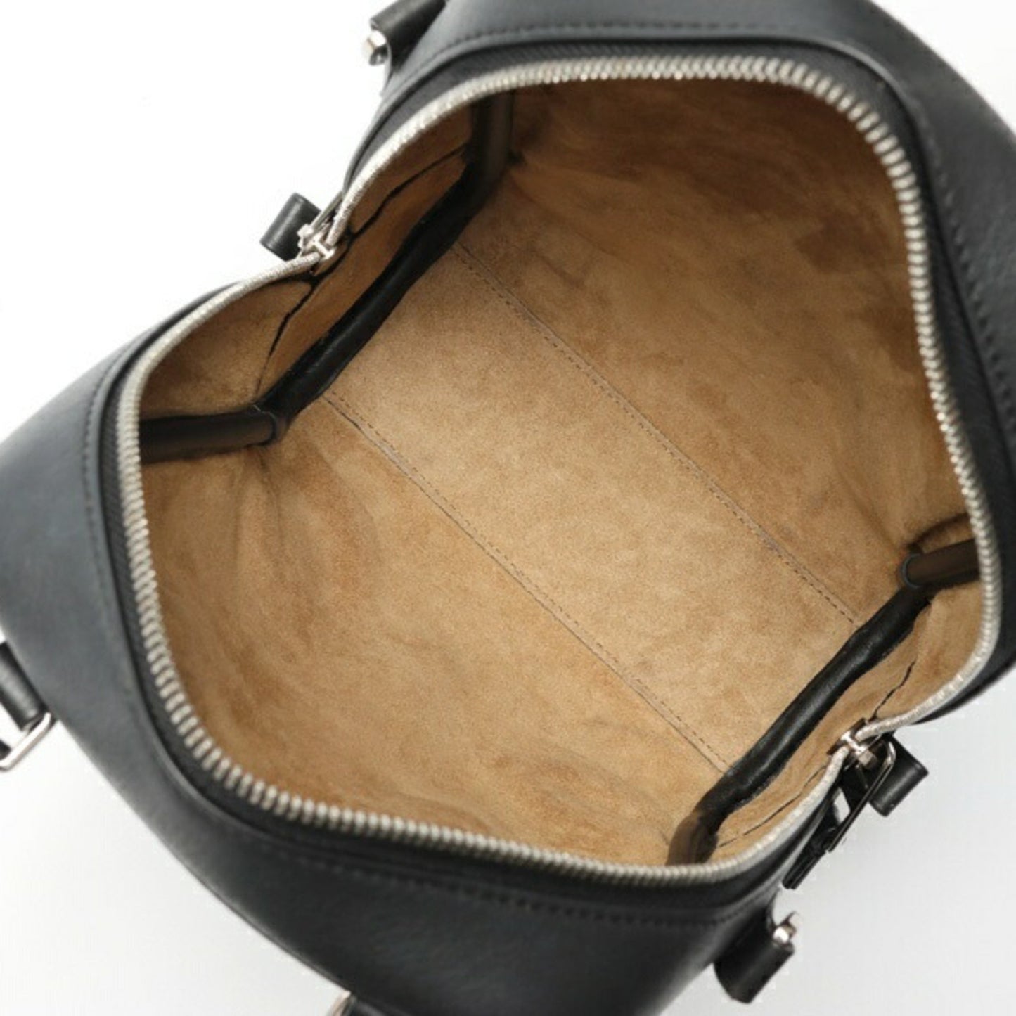 Loewe Amazona 15 Shoulder Bag B039L51X06 Calf Leather Black K-158810