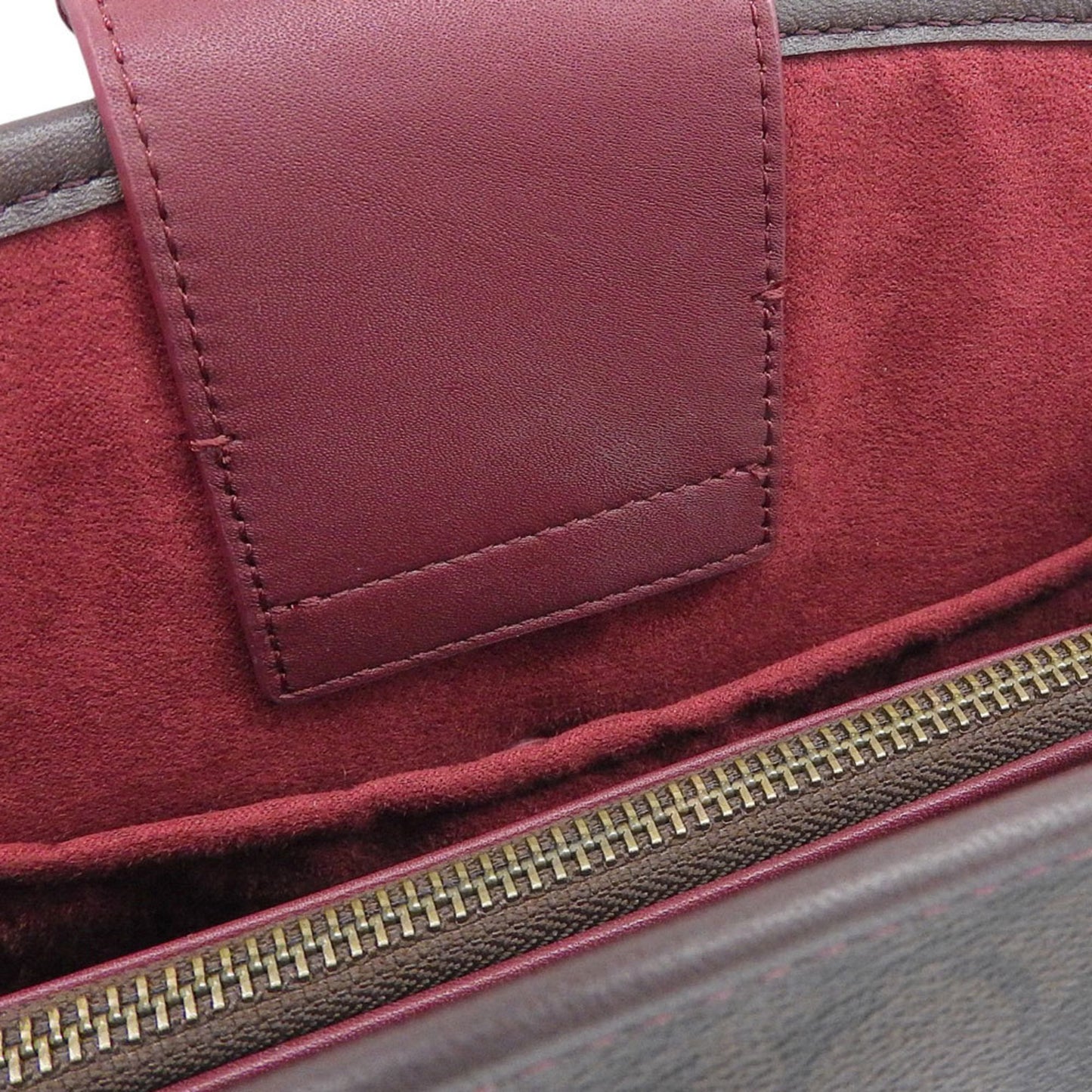 Like New Coach Signature Bag F38380 Handbag/Shoulder Bag In Brown
