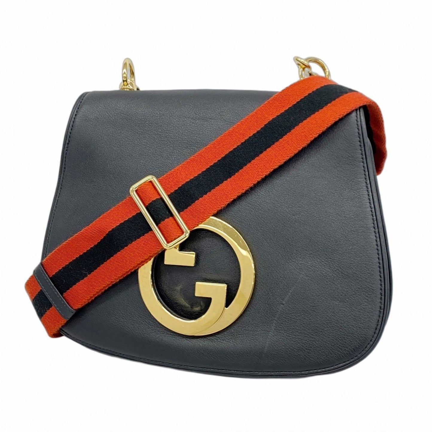 Gucci Blondie Shoulder Bag 699210 Leather Black