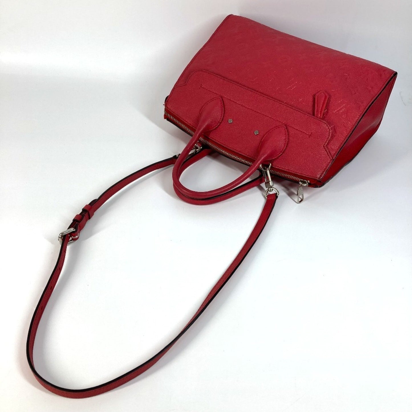 Louis Vuitton M42711 Monogram Empreinte Pont Neuf Mm Bag 2Way Shoulder Crossbody Handbag Leather