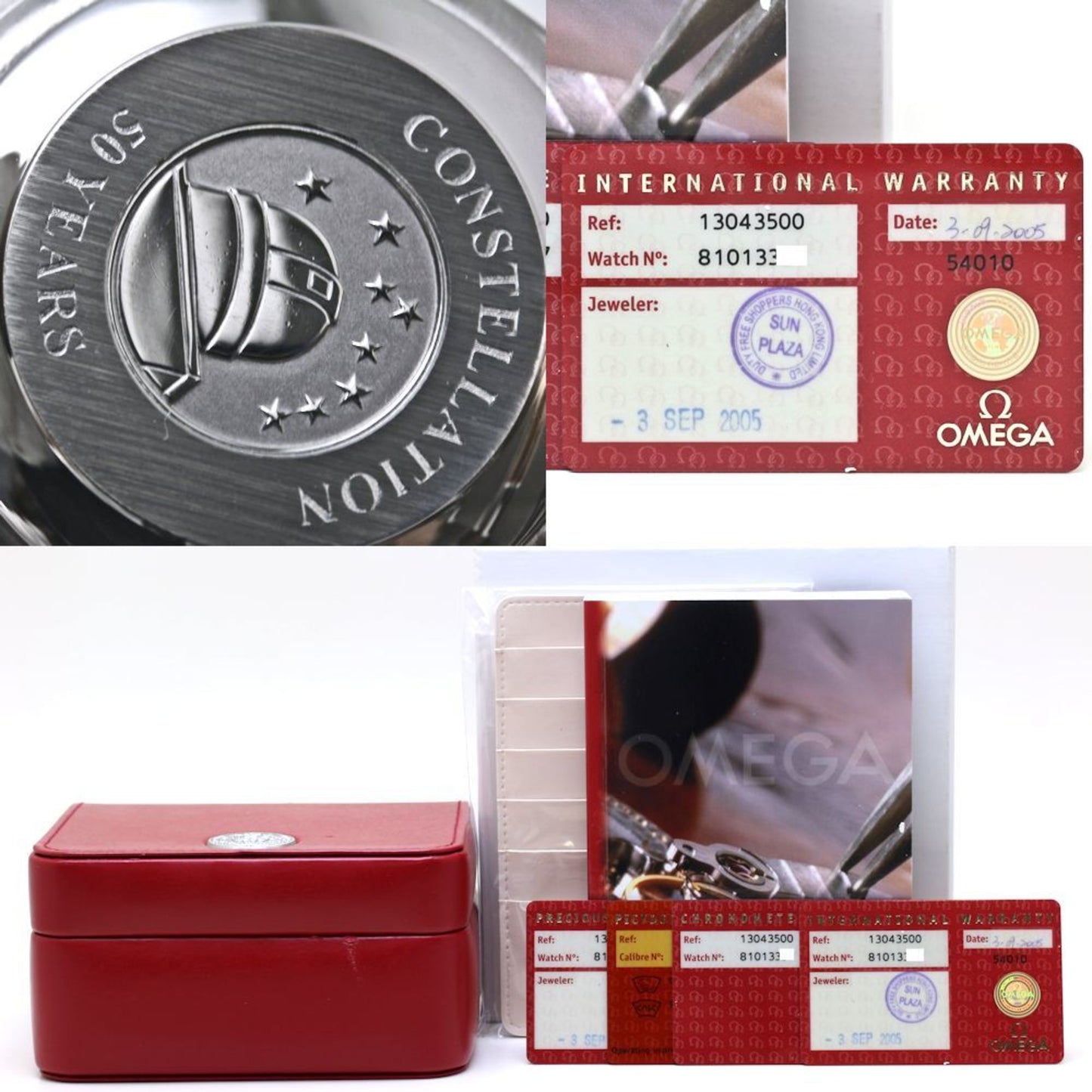 Omega Constellation 11P Diamond 1304.35.00 50Th Anniversary Model