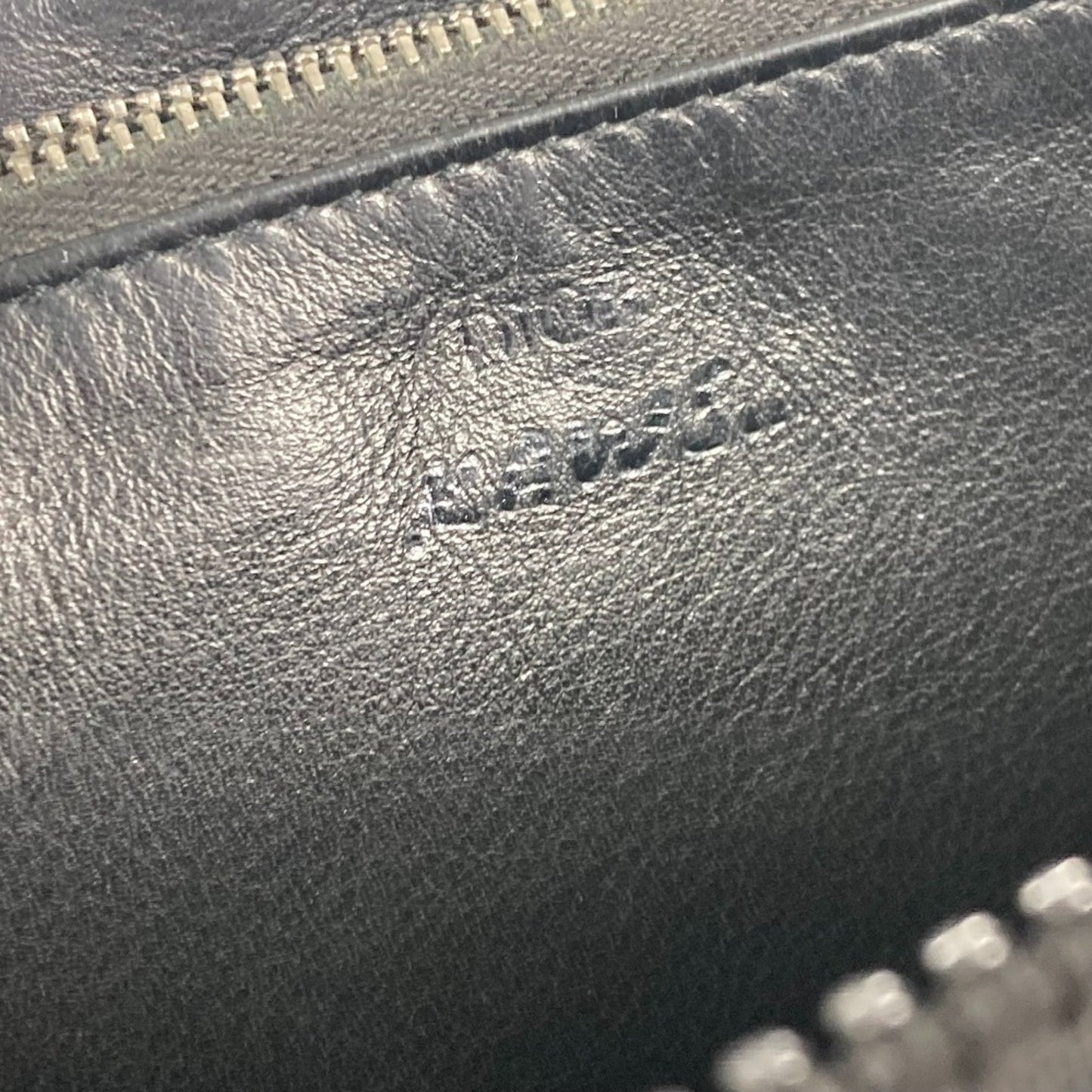 Christian Dior Dior Kaws Collaboration Round Long Wallet Nylon