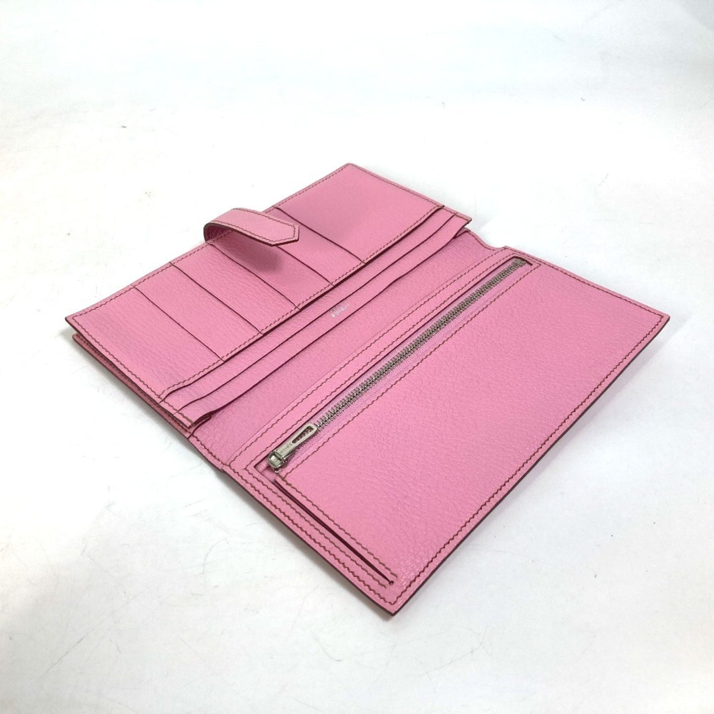 Hermes H Hardware Bearn Souffle Bifold Long Wallet Chevre