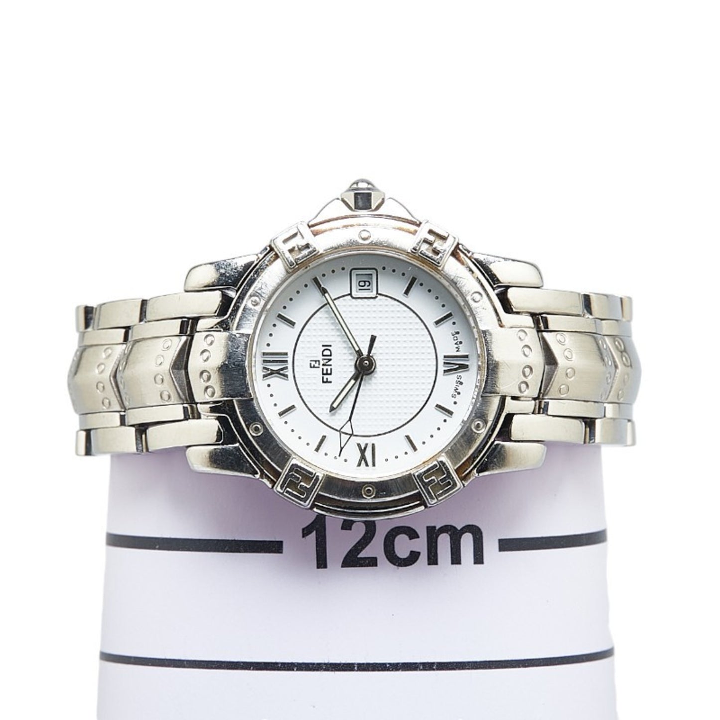 Fendi Horology Watch 3500L Quartz White Dial Stainless Steel