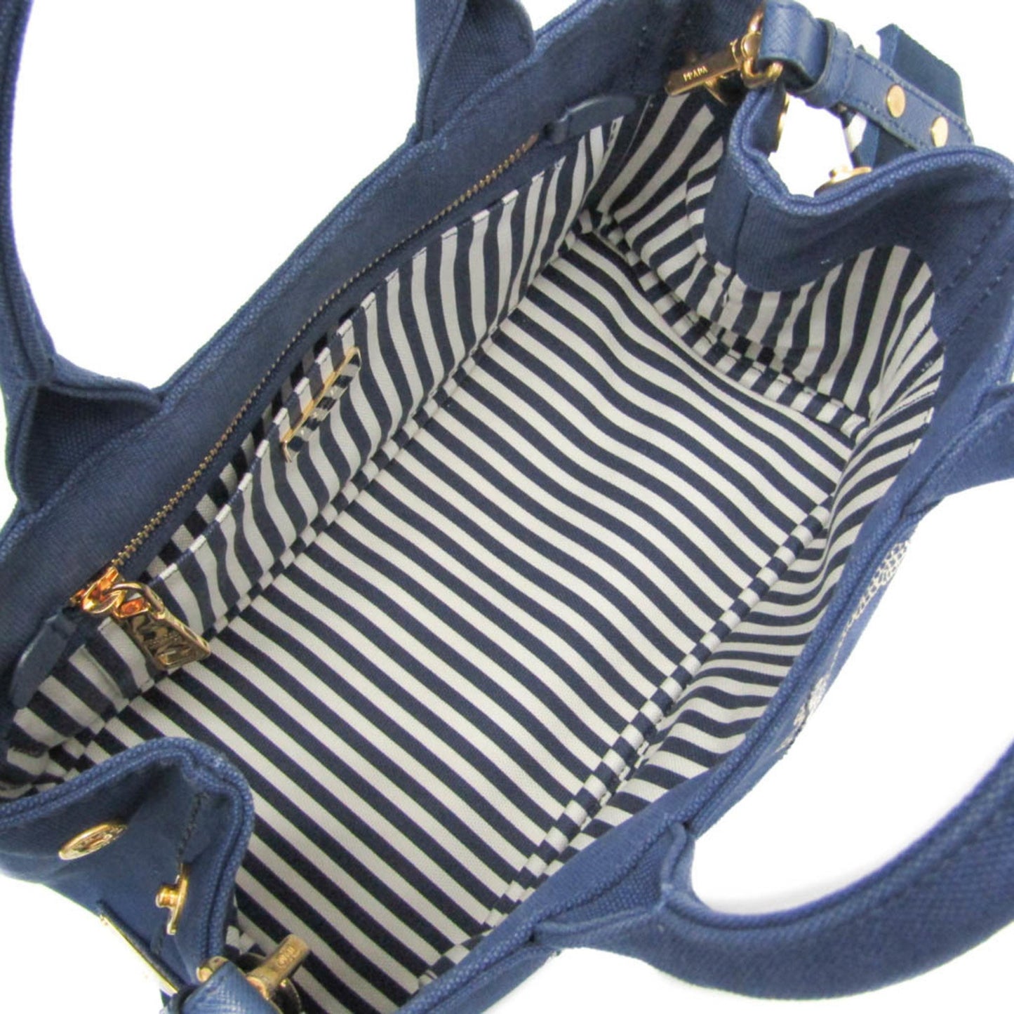 Prada Canapa S Size 1Bg439 Women'S Canvas Shoulder Bag
