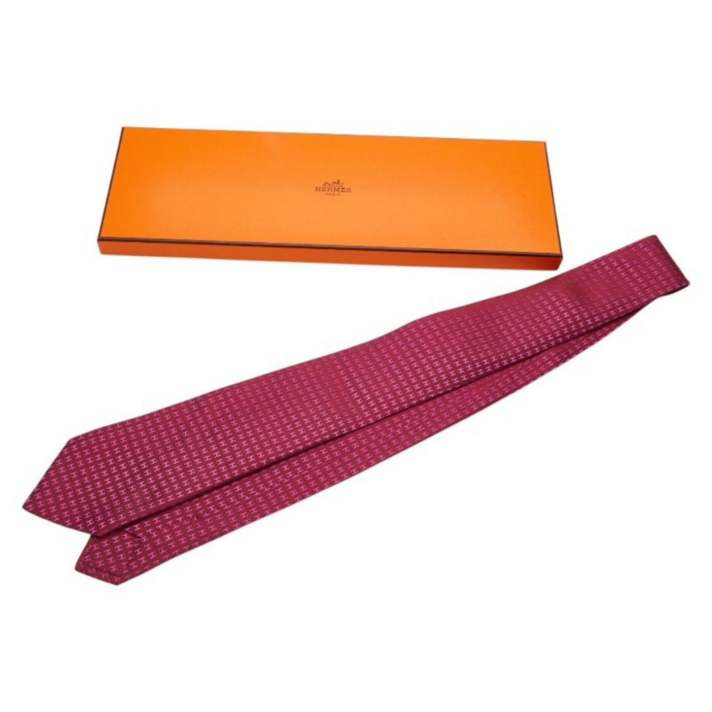 Hermes H Logo Tie