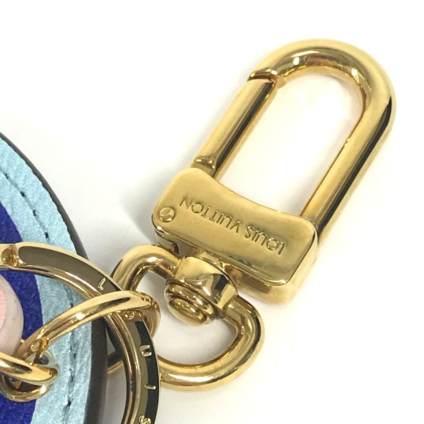Louis Vuitton M68510 Monogram Portecle Illustre Japan Okinawa Limited Bag Charm Keychain Canvas