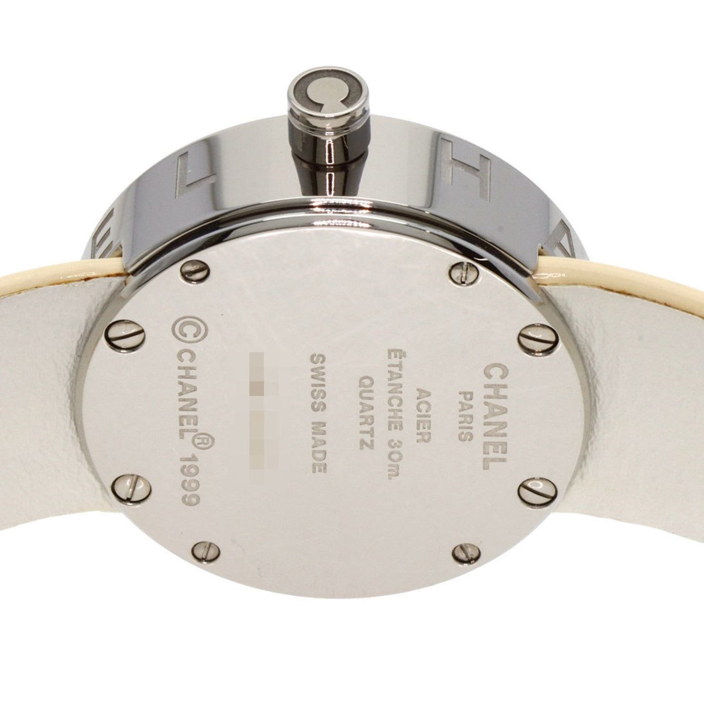 Chanel H0580 La Ronde Watch Stainless Steel Leather