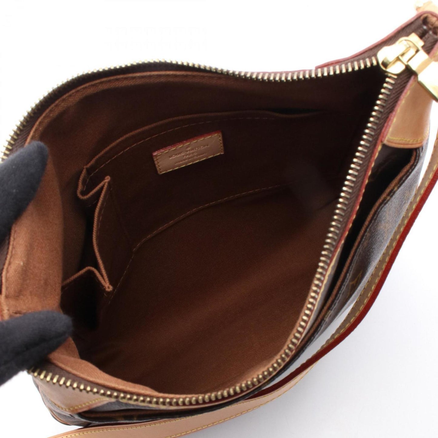 Louis Vuitton Odeon Pm Shoulder Bag Coated Canvas Leather Monogram