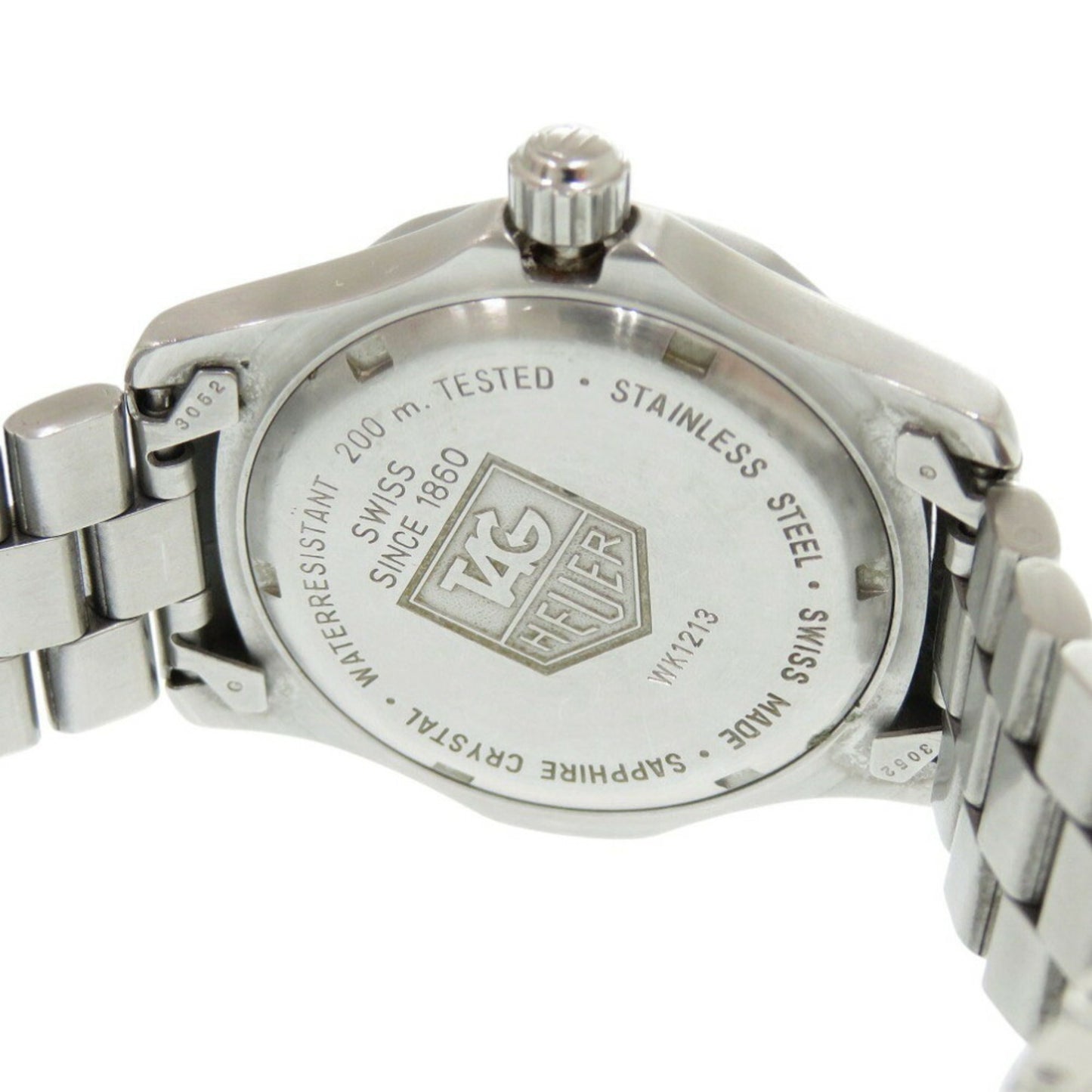 Tag Heuer Professional 200M Wk1213 Ss Blue Silver Quartz Watch 1493Tag Heuer