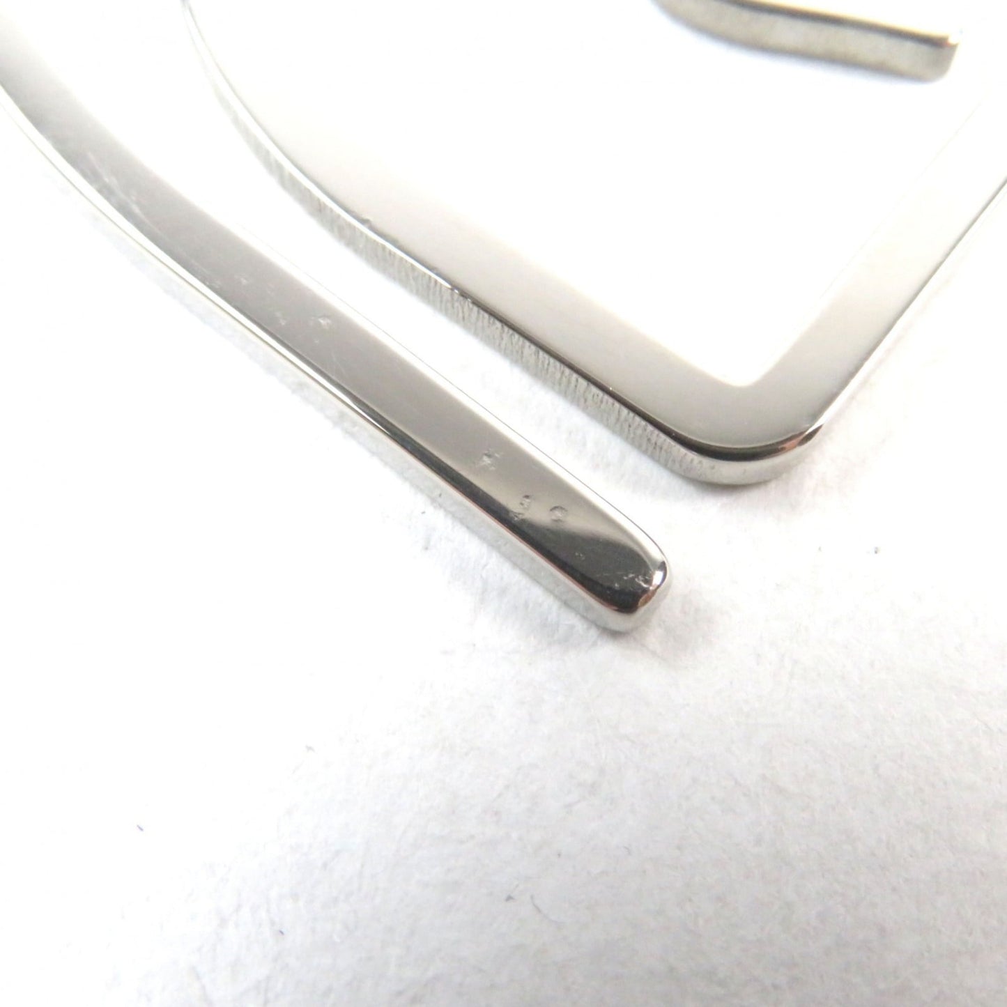 Hermes Z4140 Equestre Logo Engraved Horse-Shaped Bill Clip/Money Clip