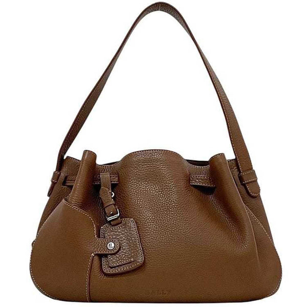Bally Bag Ec-23781 Brown Leather Gg-De Endere Bally