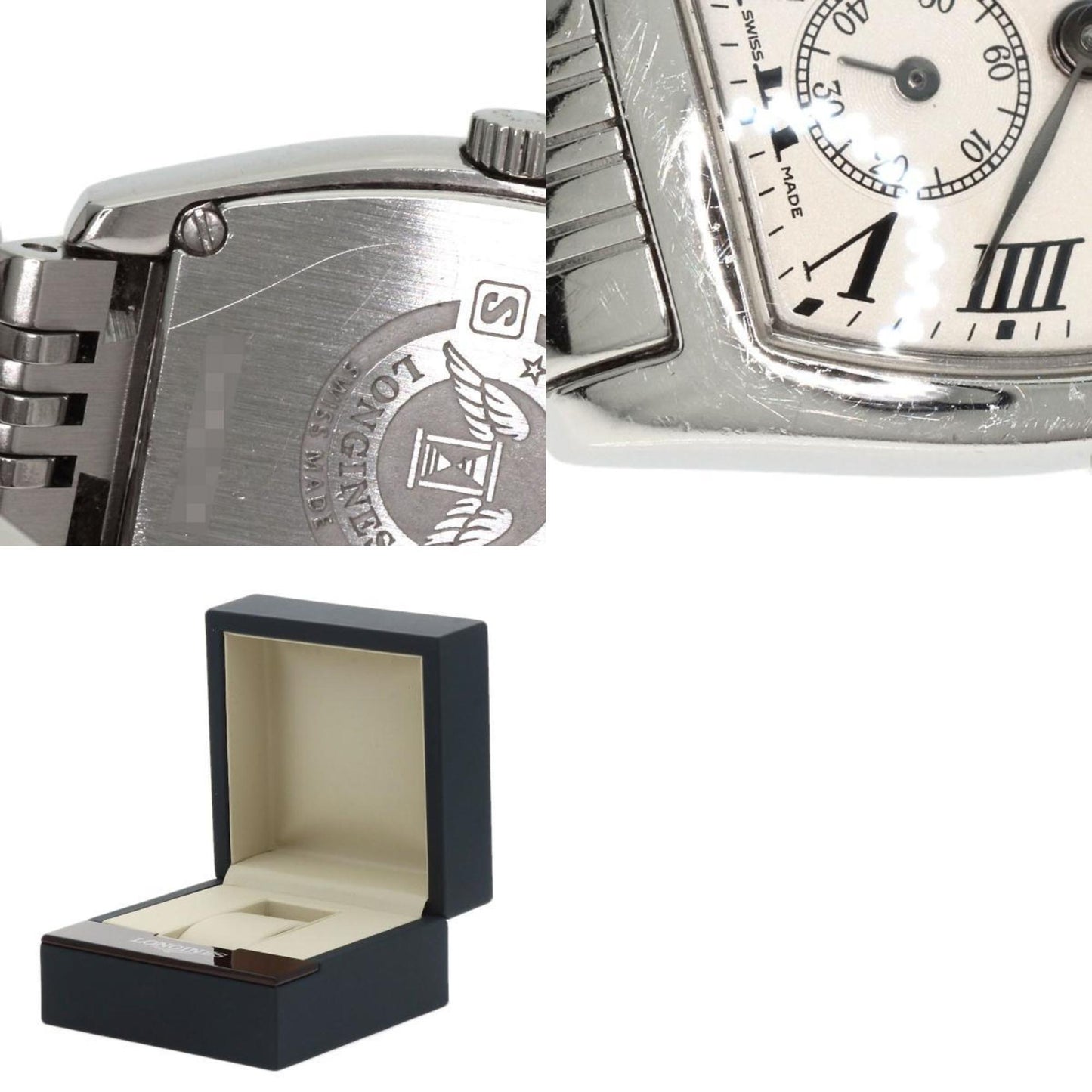 Longines L2.175.4 Evidenza Small Second Watch Stainless Steel Ss