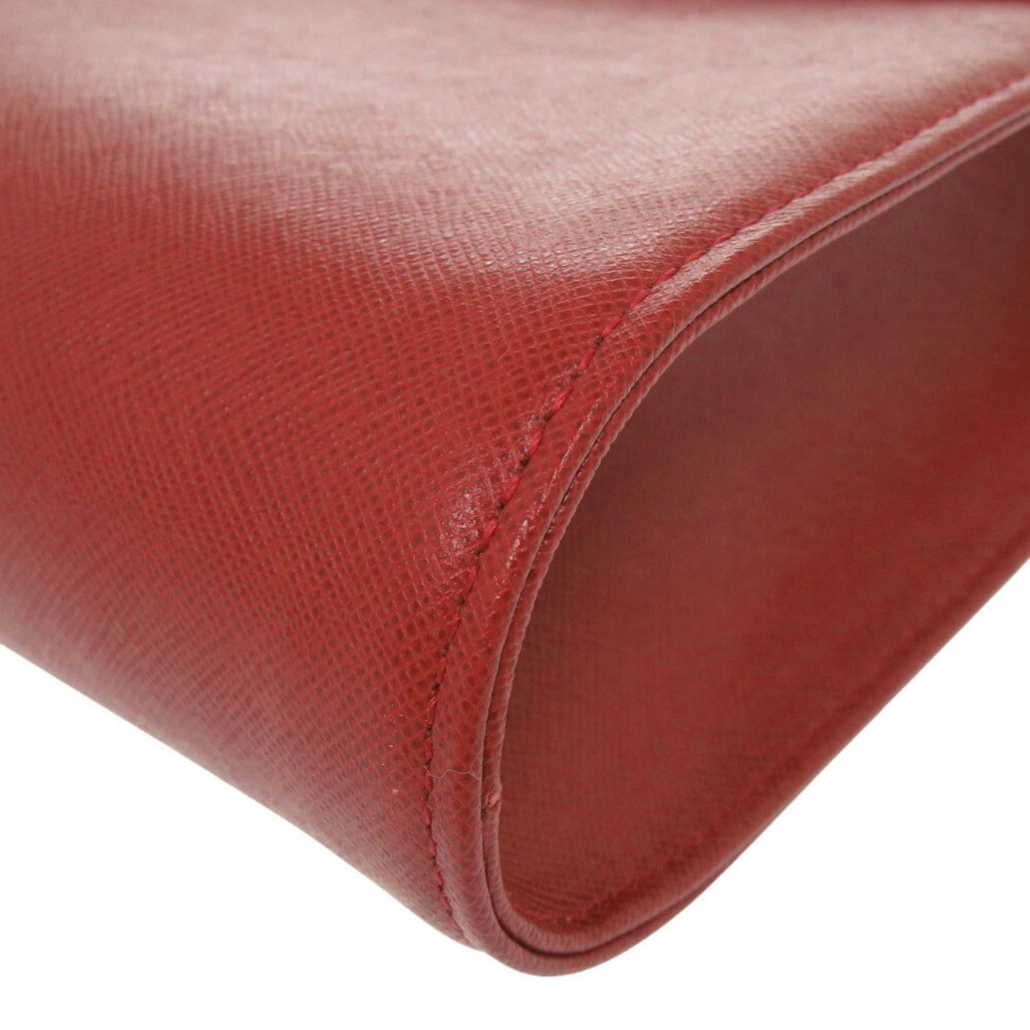 Burberry Leather Red Bag 1797Burberry