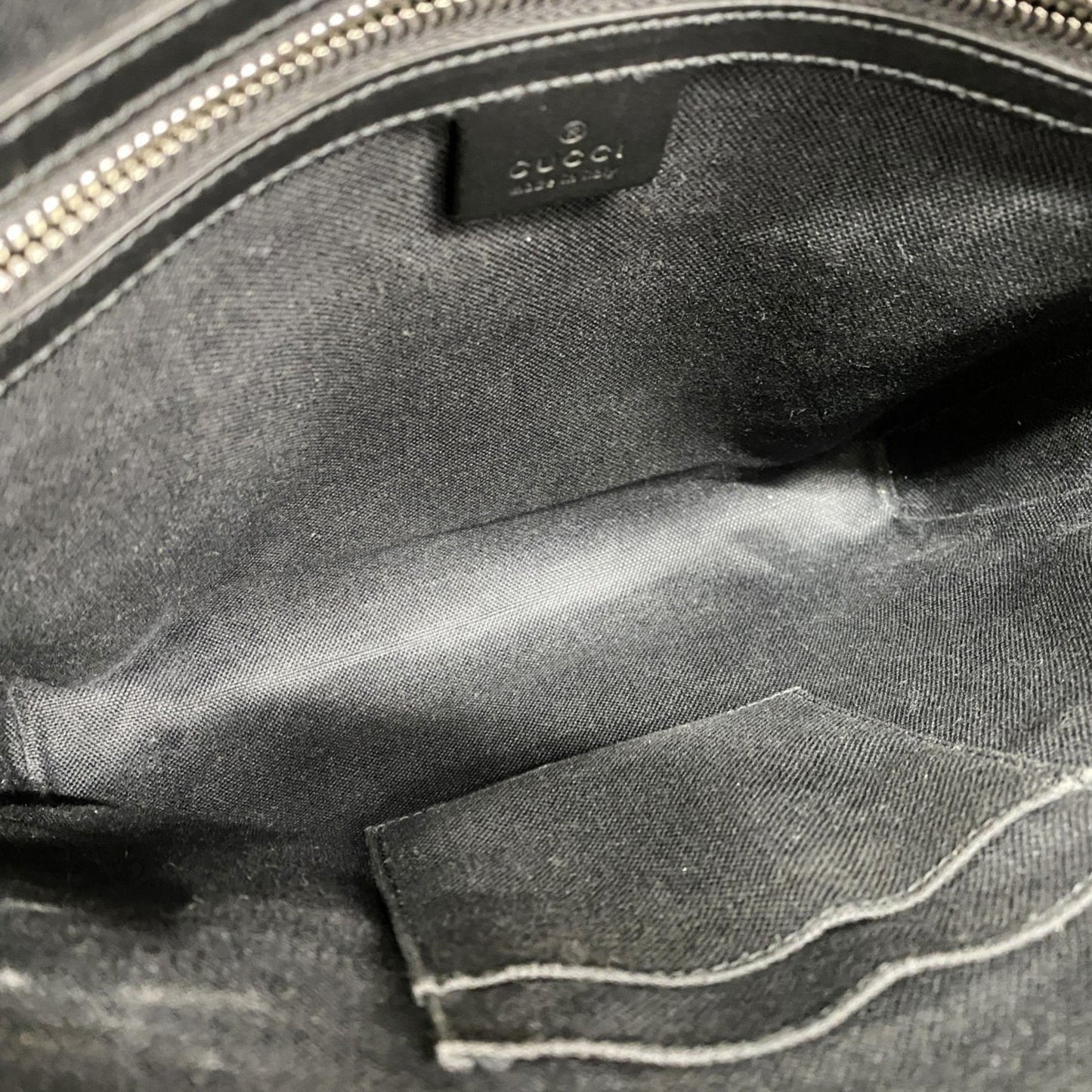 Gucci Gg Supreme Shoulder Bag 474137 Black