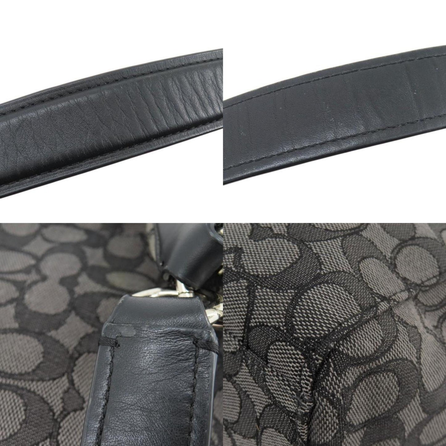 Coach F55365 Signature Shoulder Bag Canvas