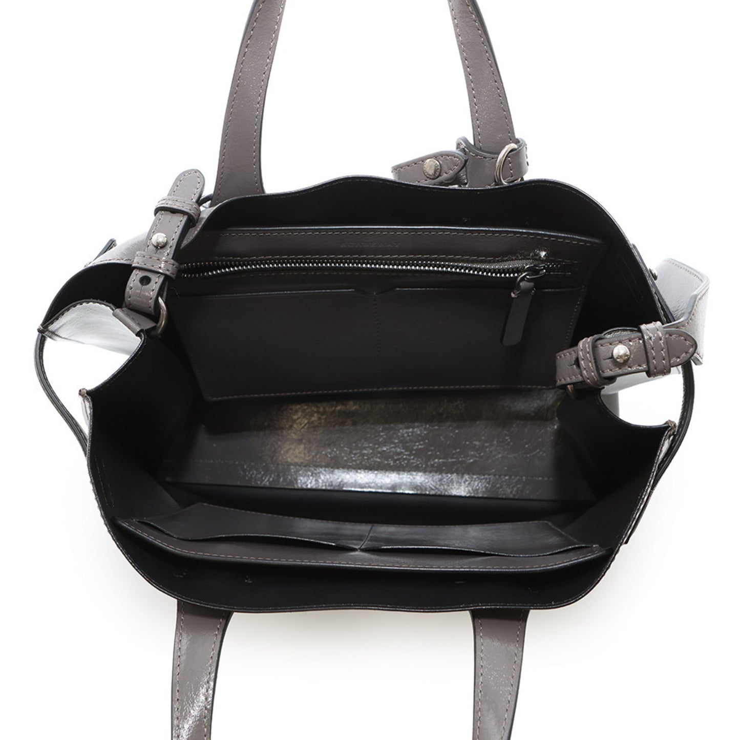 Burberry Handbag Soft Banner Leather Burberry 2Way Shoulder Bag