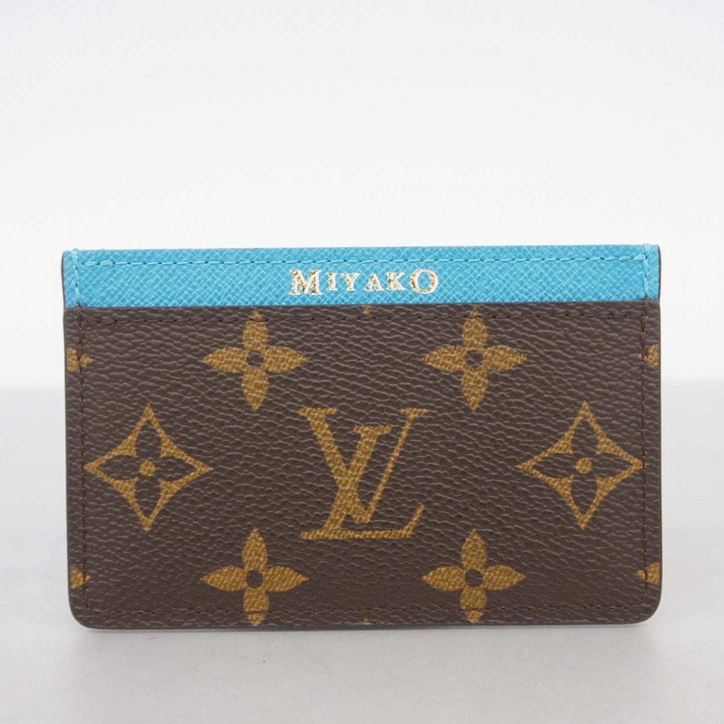 Louis Vuitton Monogram Porte Carte Sample Business Card Case