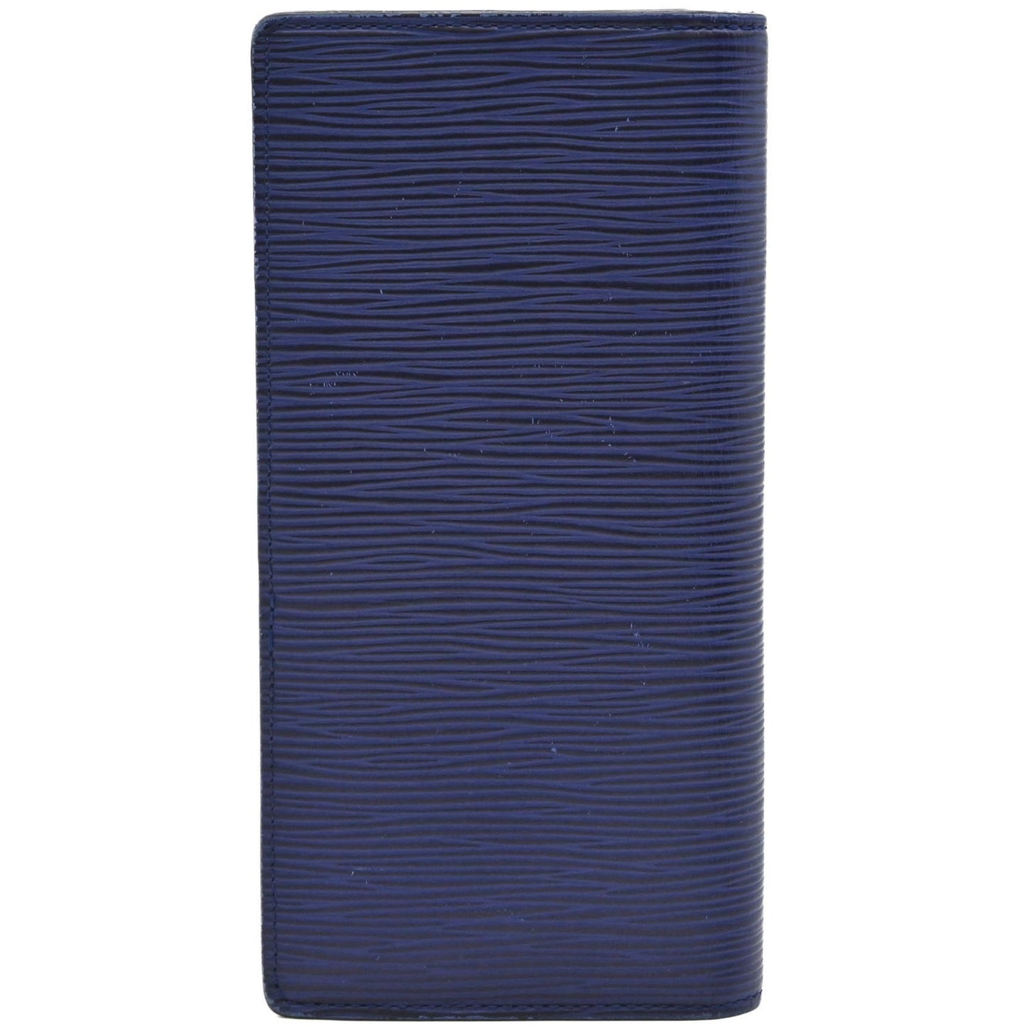 Louis Vuitton Louis Vuitton Portefeuille Brazza Epi Leather Long Wallet Blue White M81371 Ic Chip