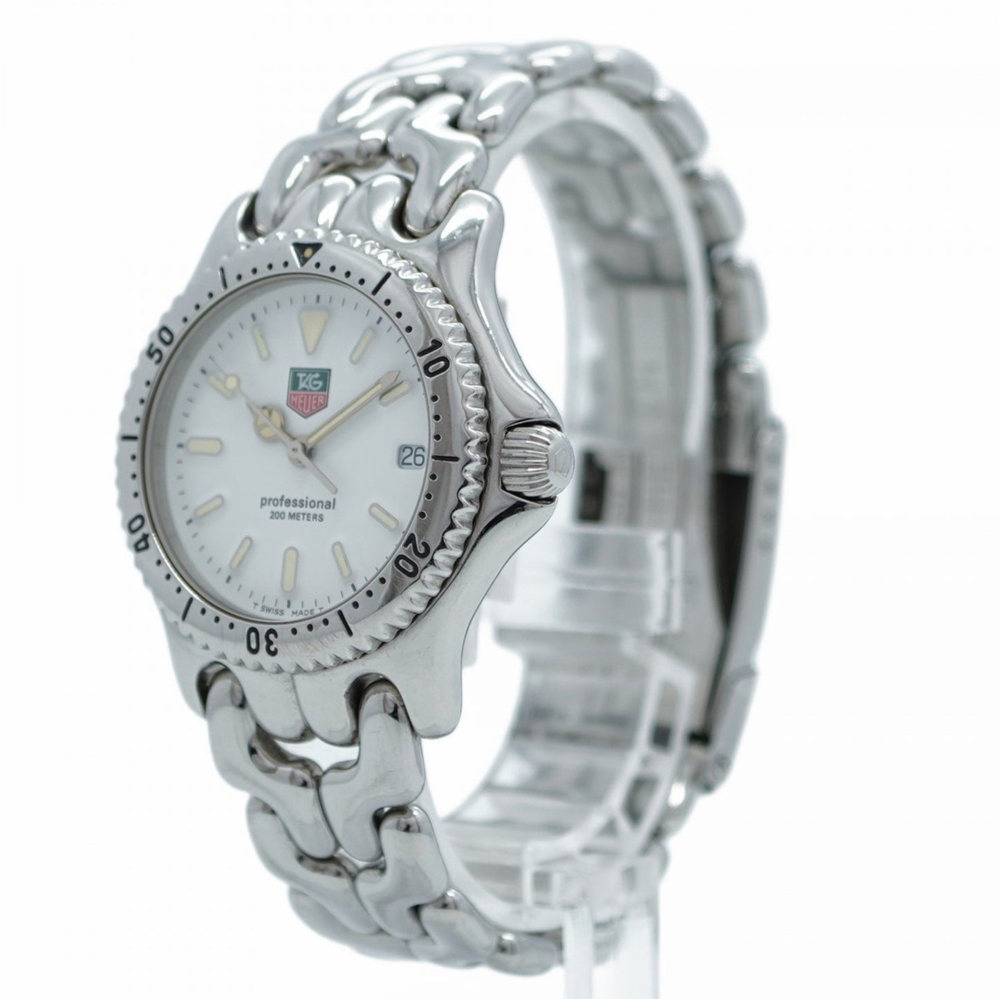 Tag Heuer Sel Date S90.813-1 White Dial