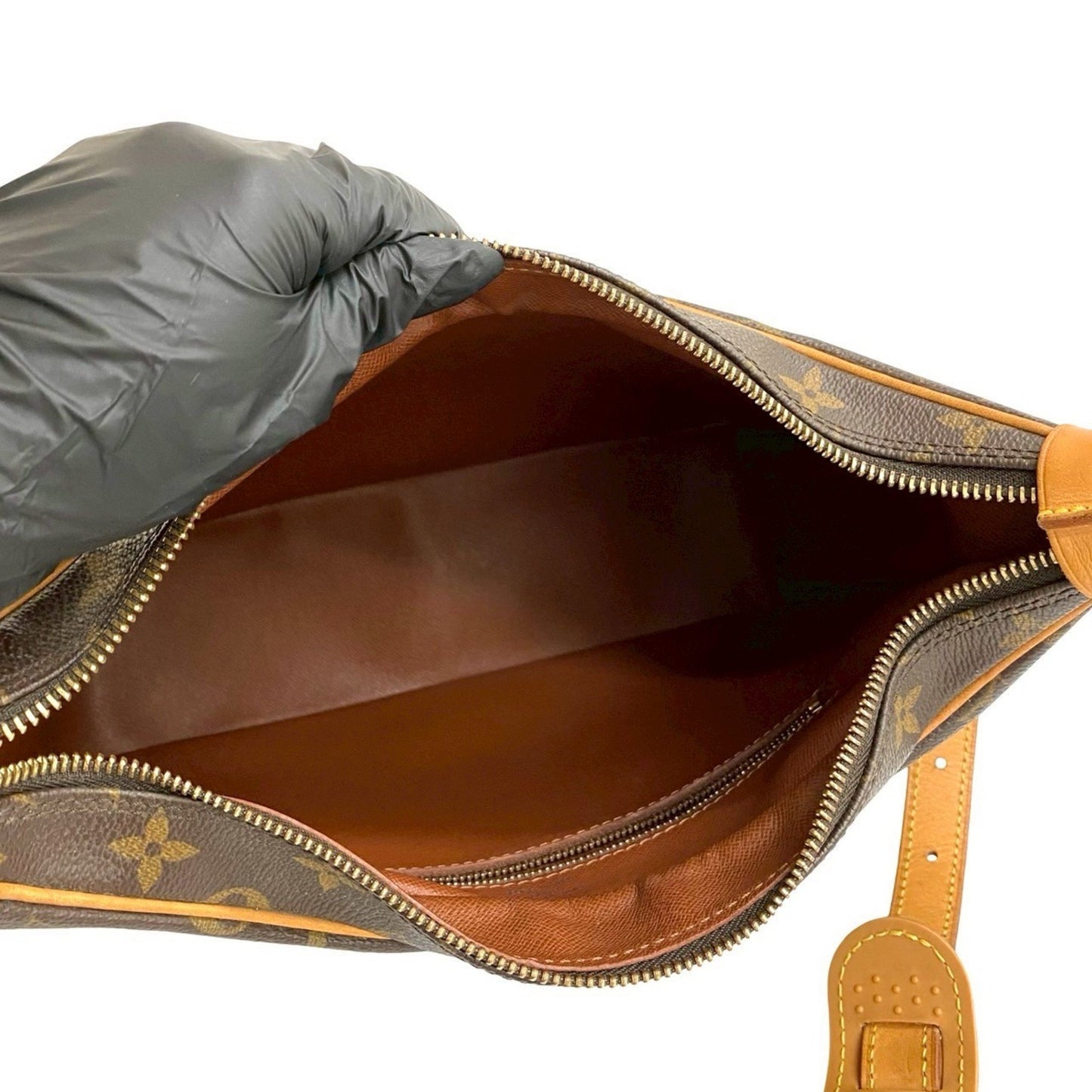 Louis Vuitton Boulogne Monogram Leather Shoulder Bag