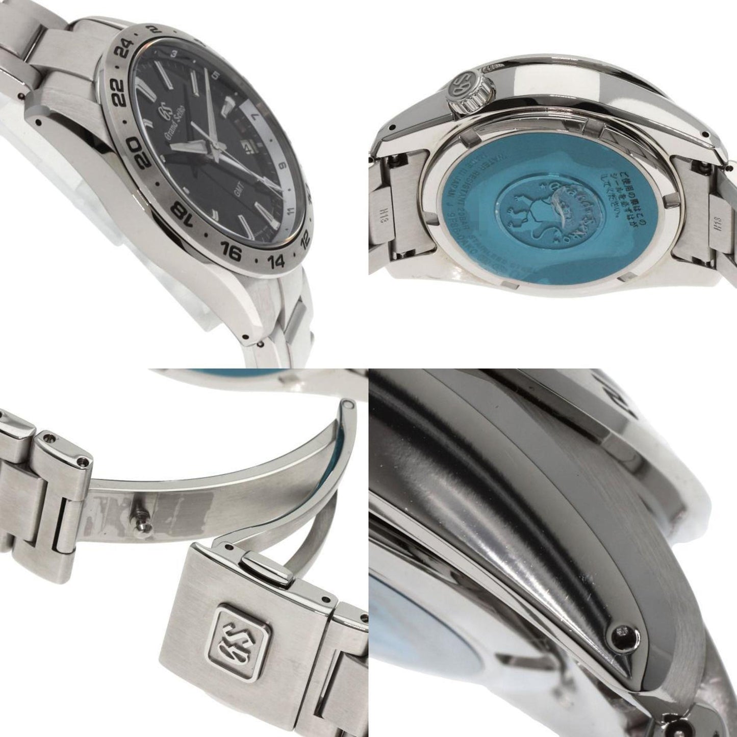 Seiko Sbgn027 9F86-0Ak0 Grand Sports Collection Watch Stainless Steel