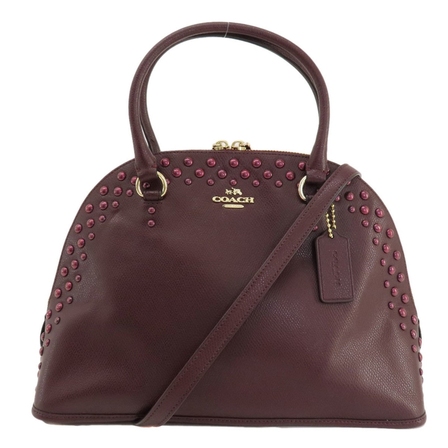Coach F35216 Handbag Leather
