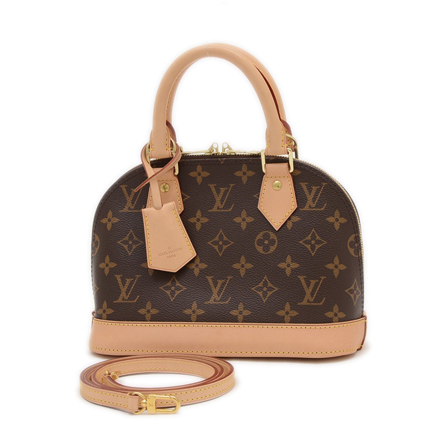 Louis Vuitton Monogram Alma Bb 2Way Bag Hand Shoulder M53152