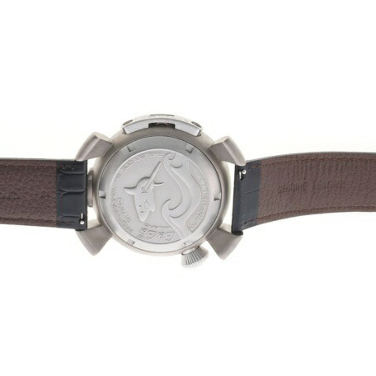 Gaga Milano Manuale Diving 48Mm 5040.4 Black Blue Automatic Watch A-158399