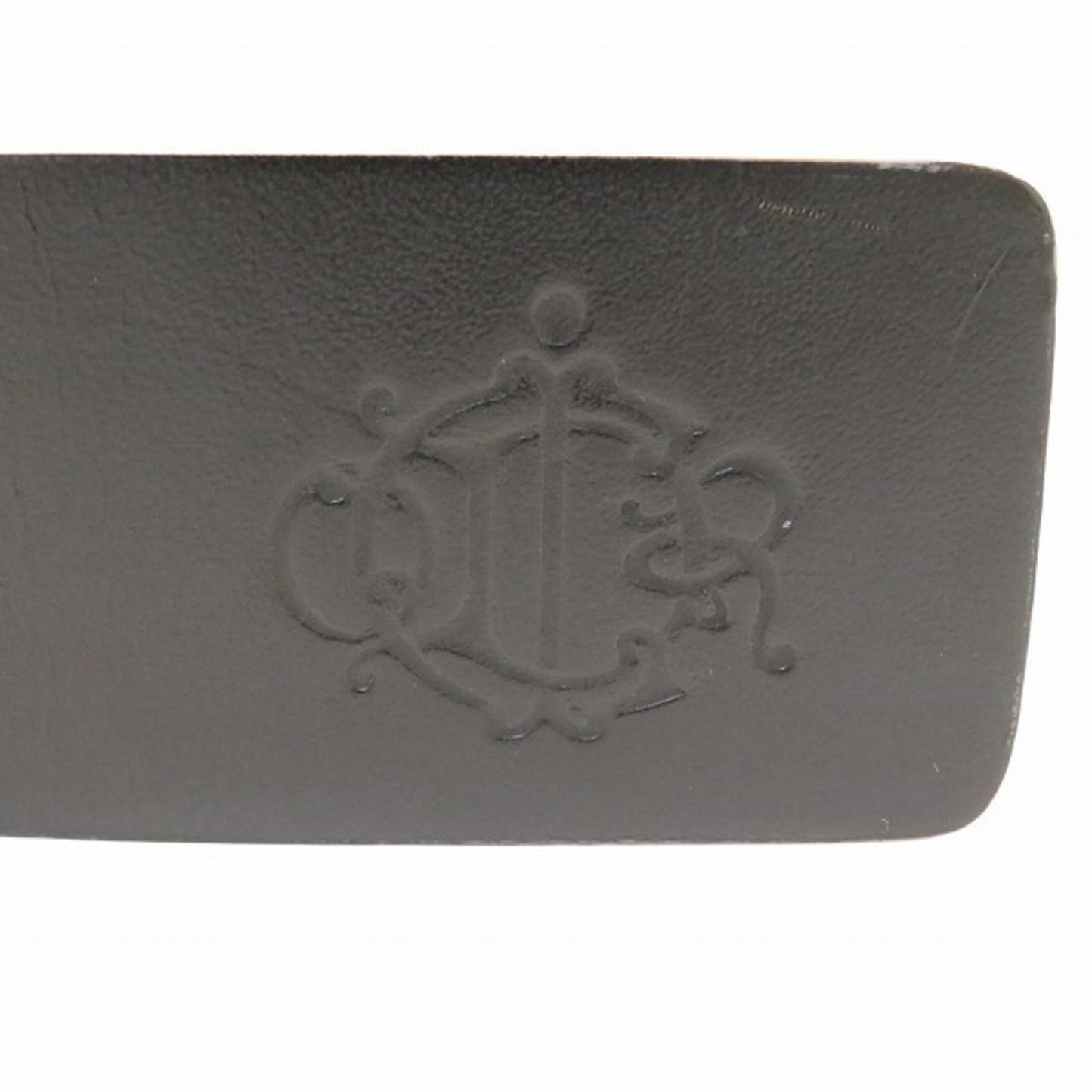 Dior Homme Leather Black 90 Accessory Belt