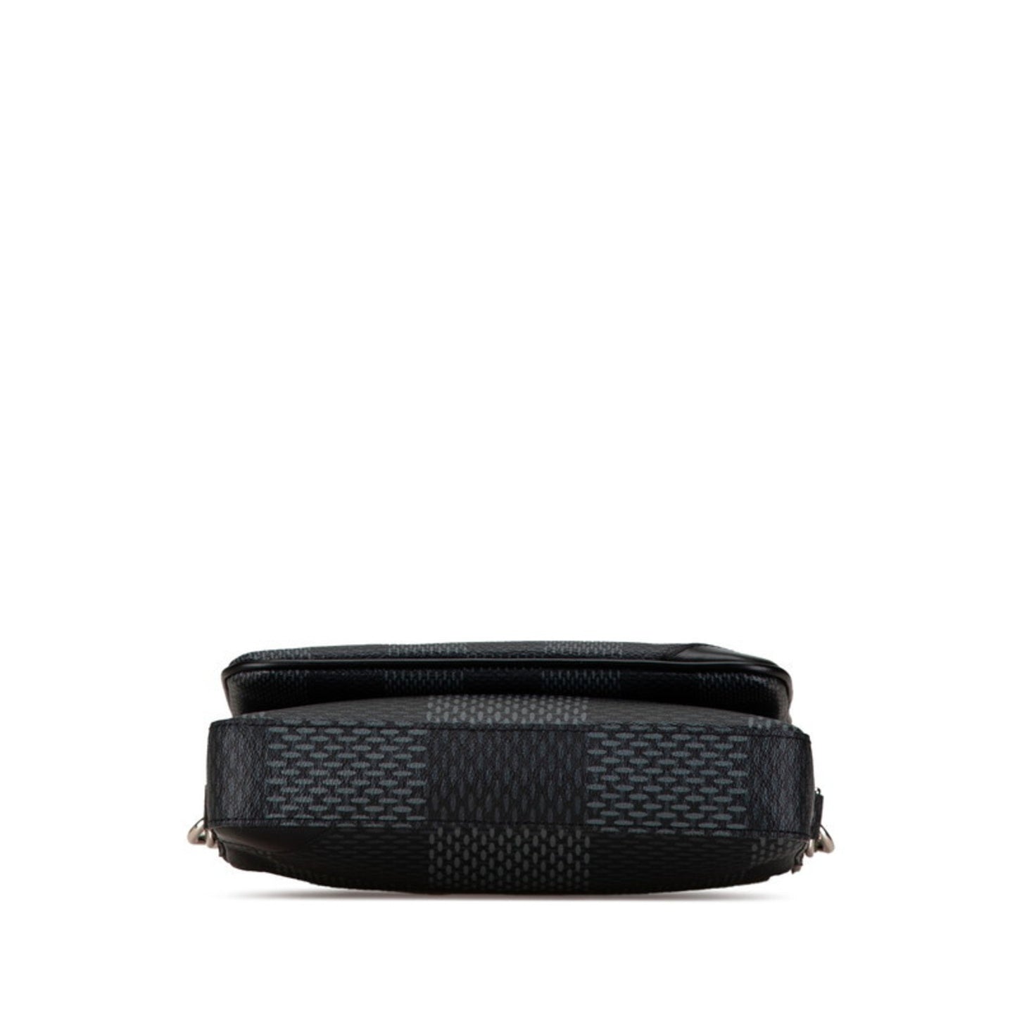 Louis Vuitton Damier Graphite 3D Trio Messenger Crossbody Shoulder Bag N50017 Black Pvc Leather