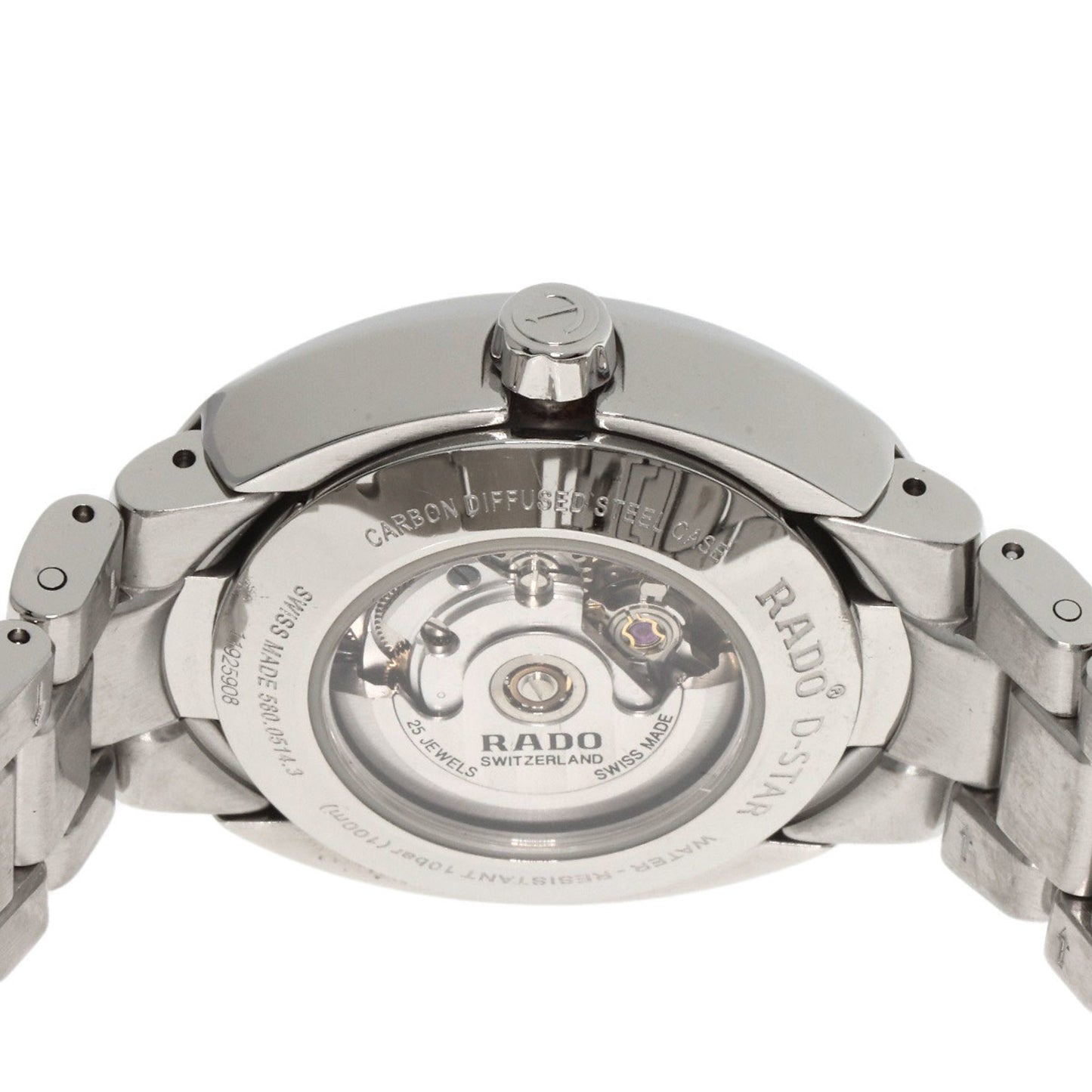 Rado 580.0514.3 Diamond Star Watch Stainless Steel Ss