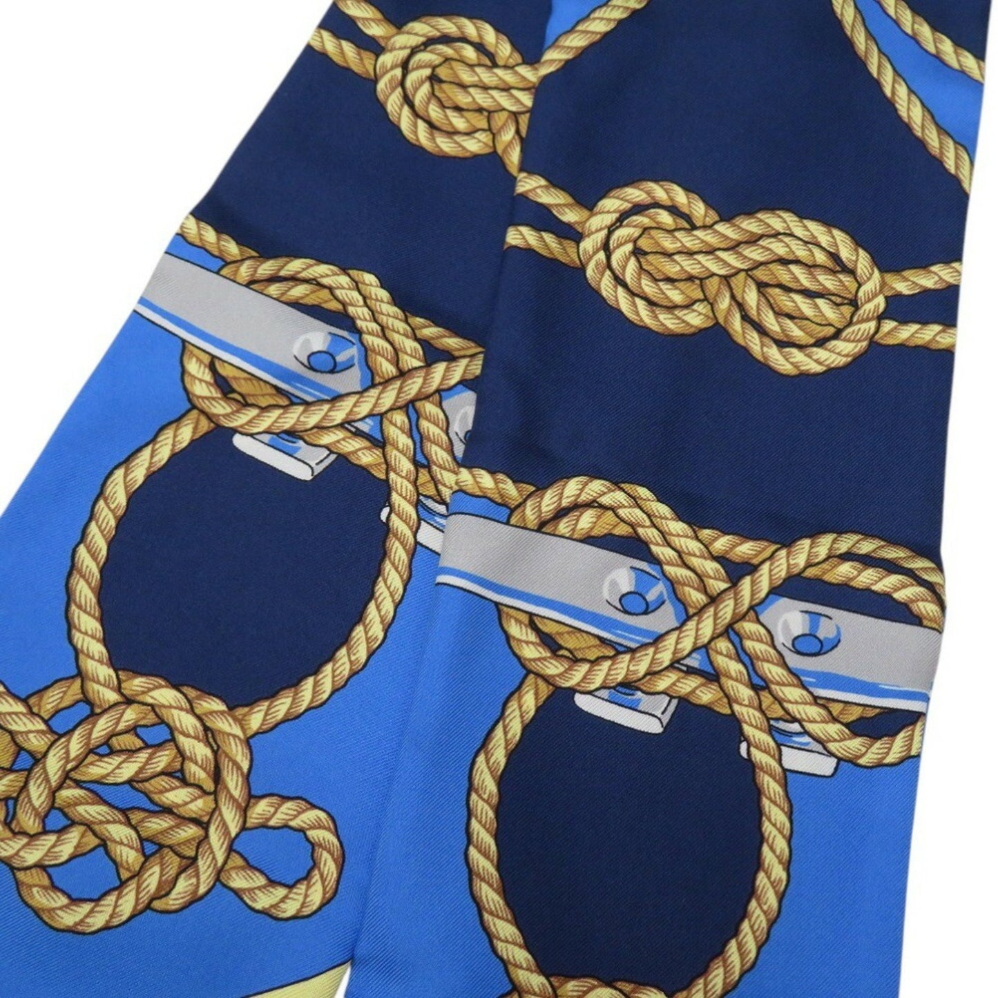 Bally Marine Print Scarf/Muffler