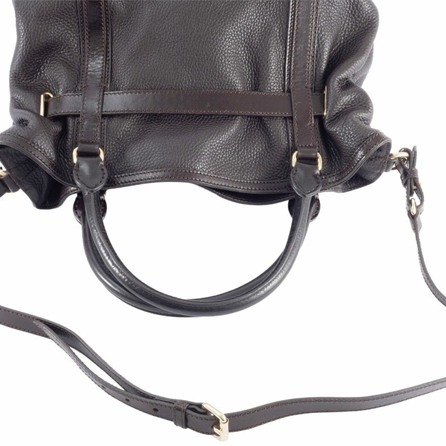 Burberry Leather Handbag 3801215 Brown