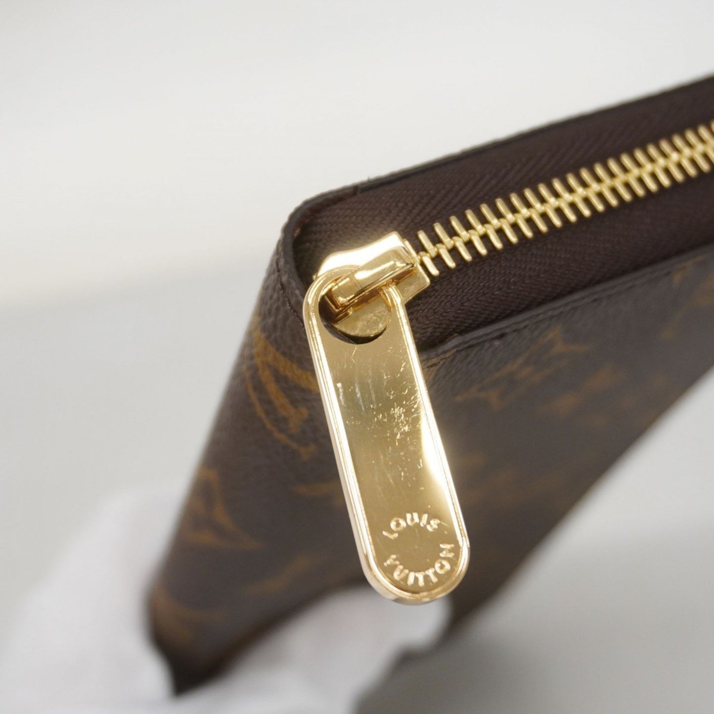Louis Vuitton Monogram Zippy Wallet M42616 Brown