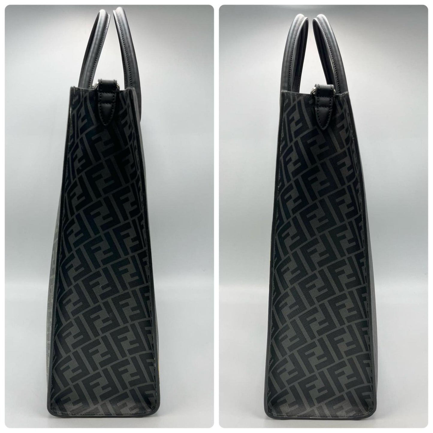Fendi Vertical Zucca Tote Bag
