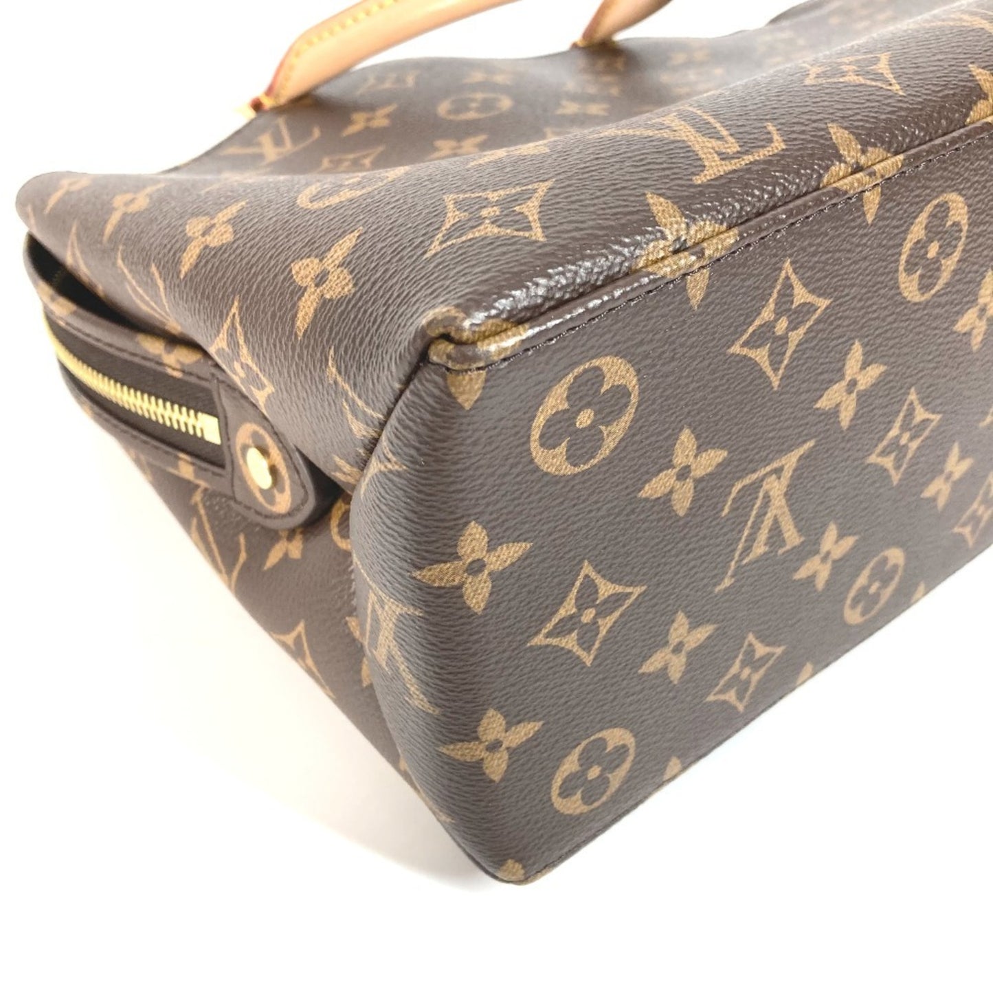 Louis Vuitton M45900 Monogram Petit Palais Pm Bag Tote Shoulder 2Way Handbag Canvas